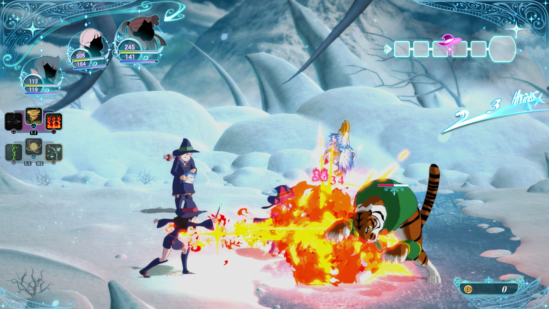 Screenshot for Little Witch Academia: Chamber of Time