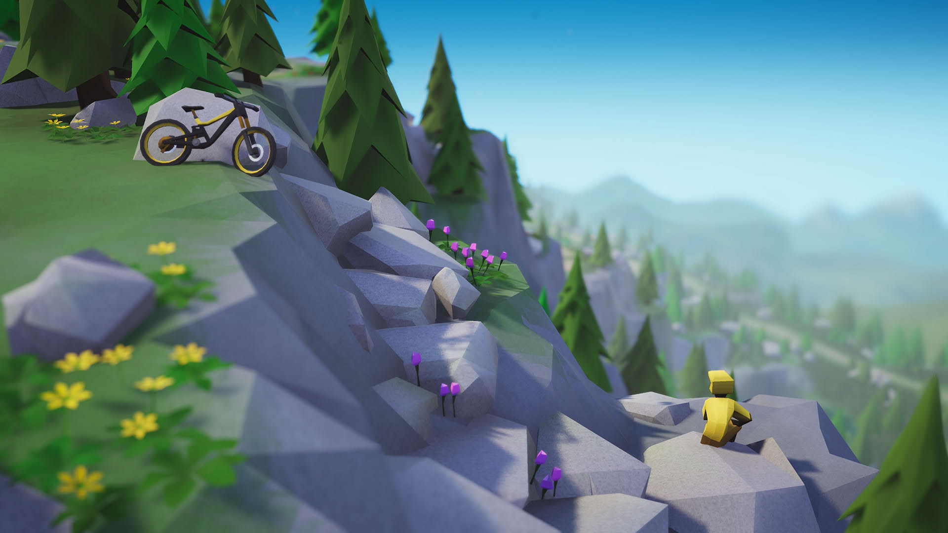 Screenshot for Lonely Mountains: Downhill