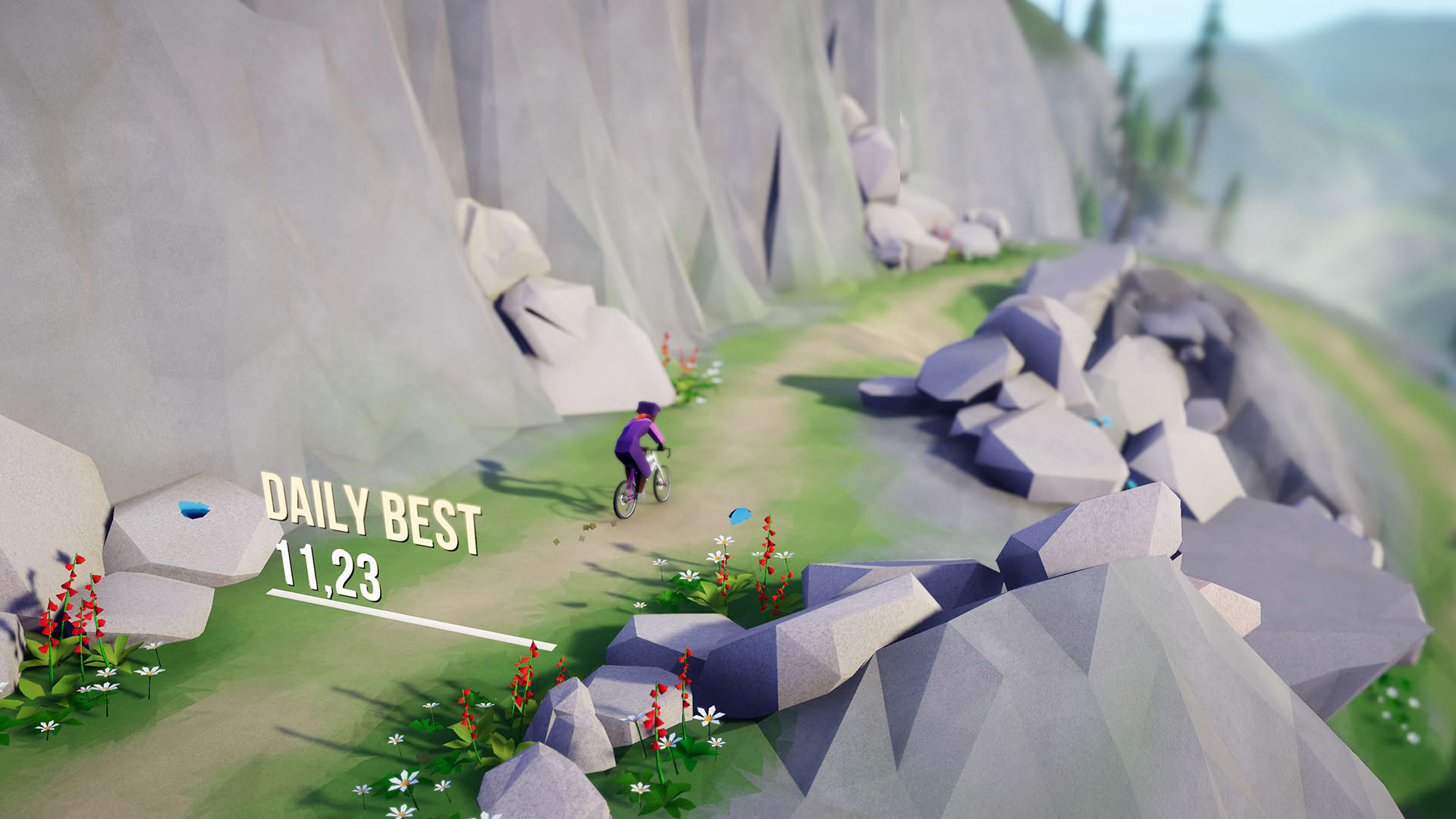 Screenshot for Lonely Mountains: Downhill