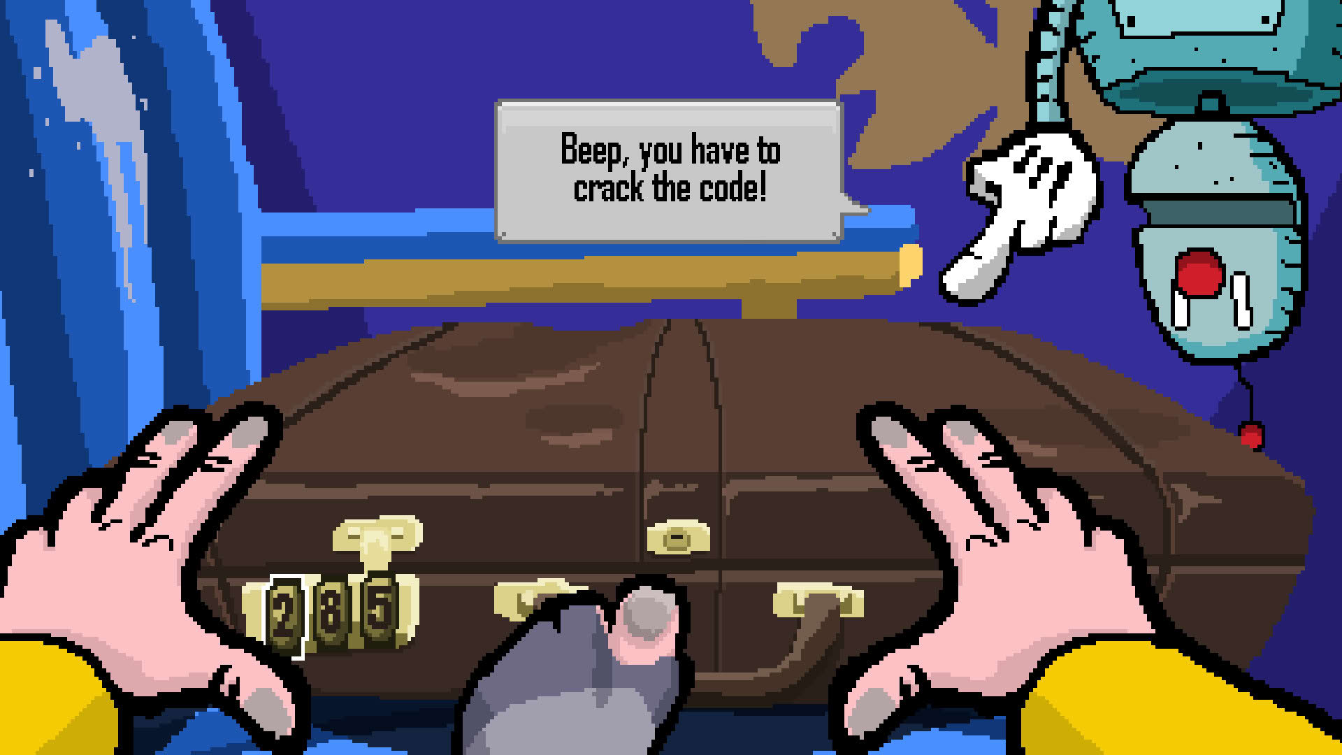 Screenshot for Detective Case and Clown Bot in: The Express Killer