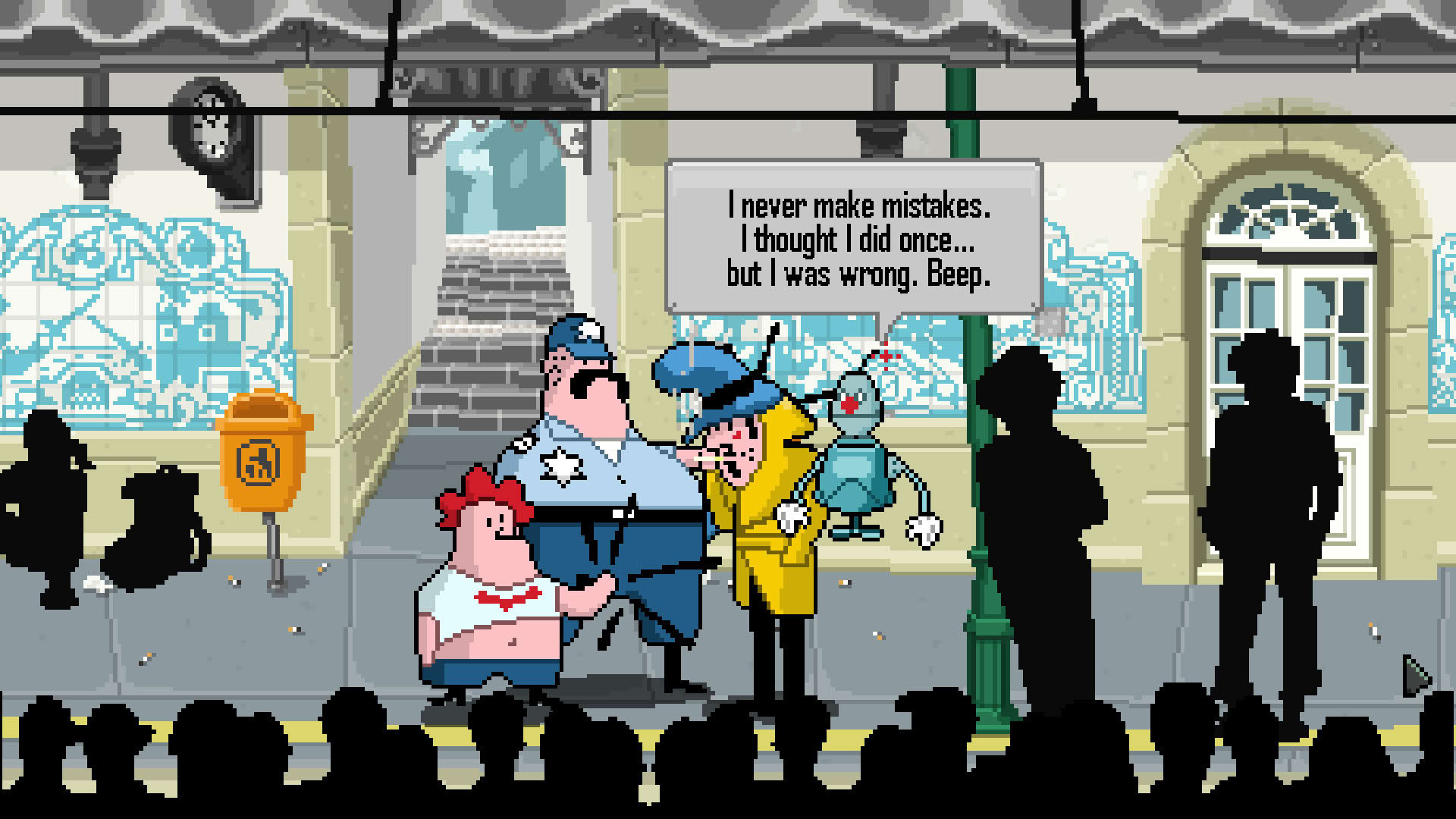 Screenshot for Detective Case and Clown Bot in: The Express Killer