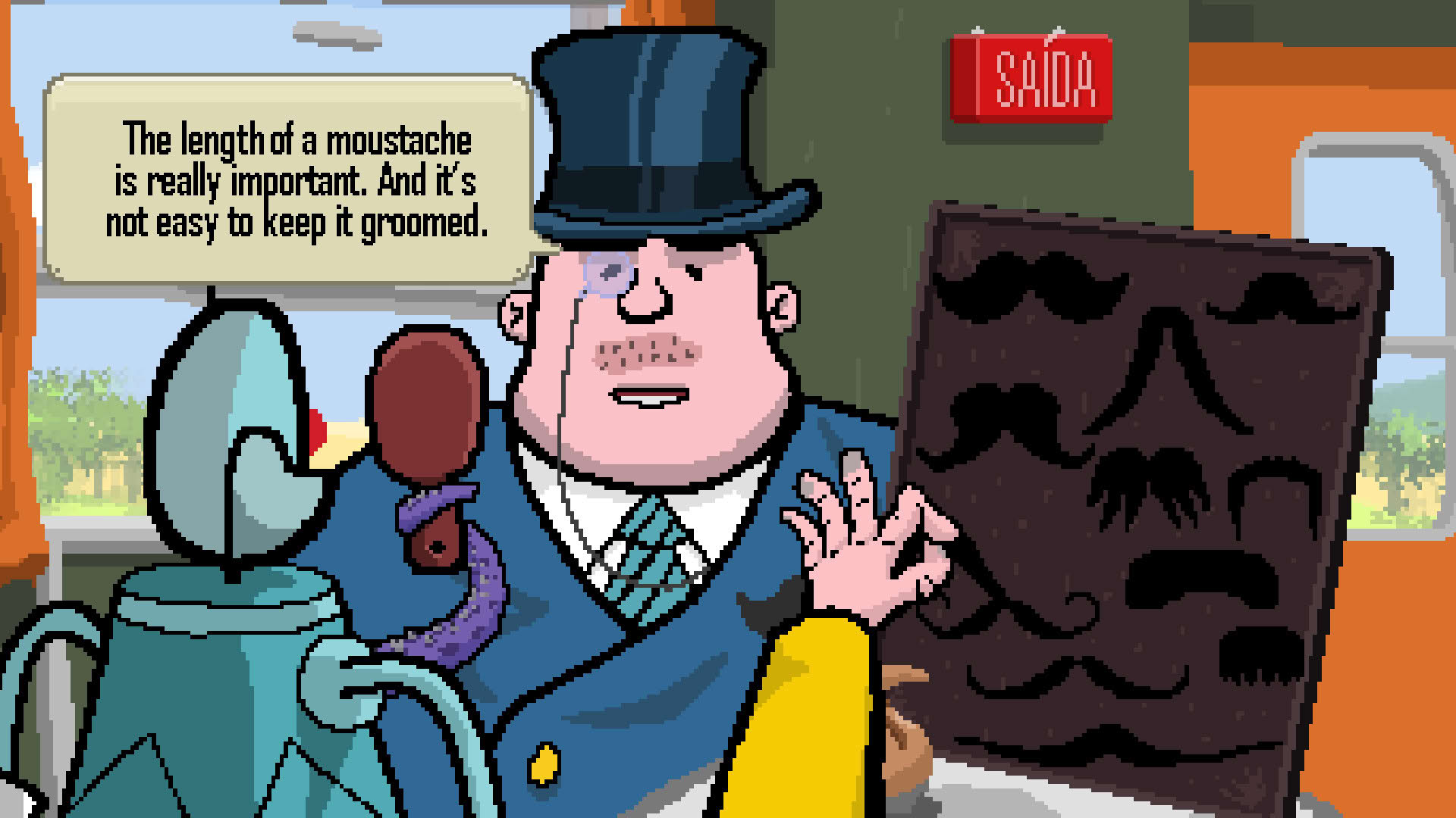 Screenshot for Detective Case and Clown Bot in: The Express Killer