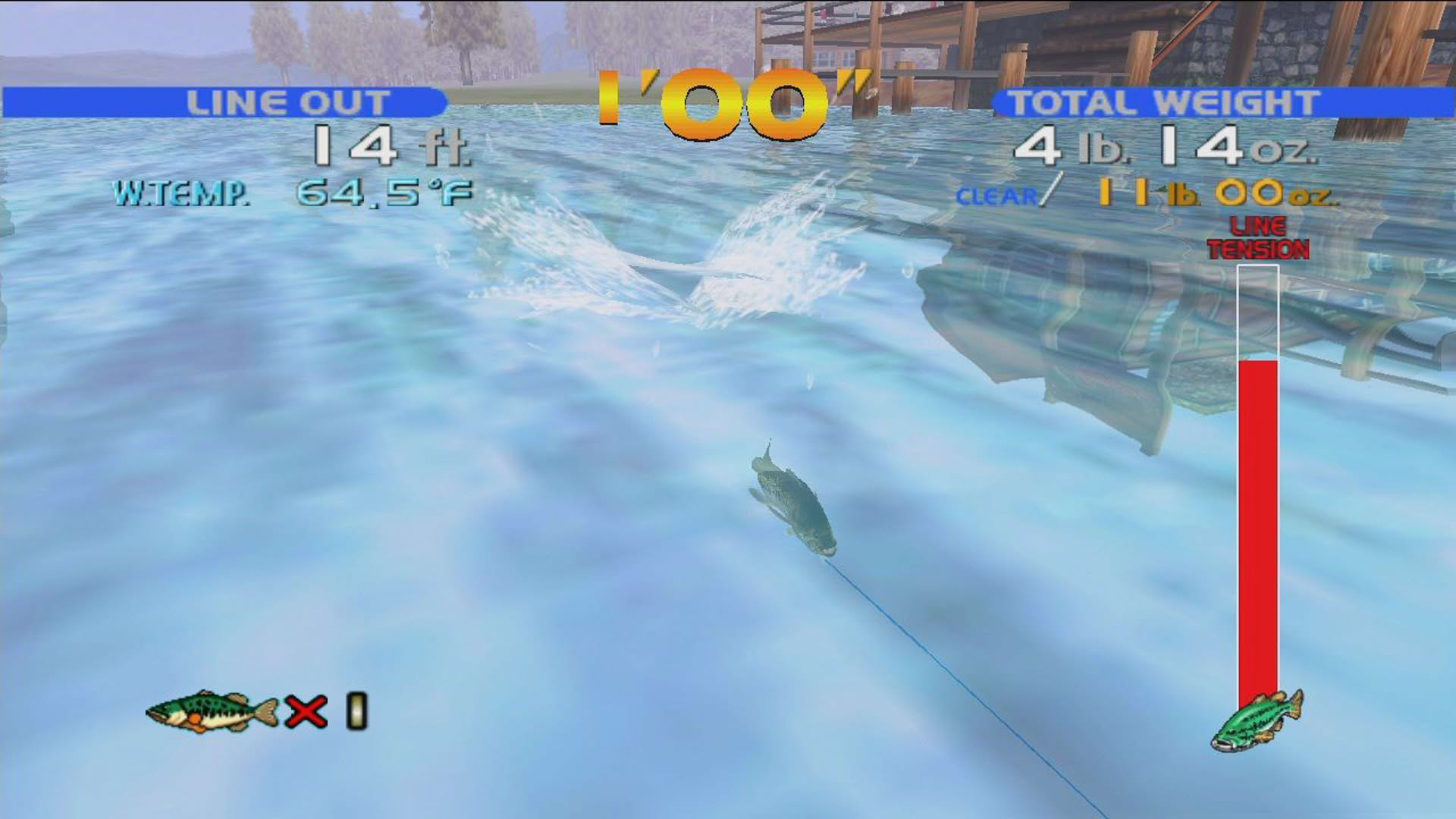 Screenshot for Sega Bass Fishing