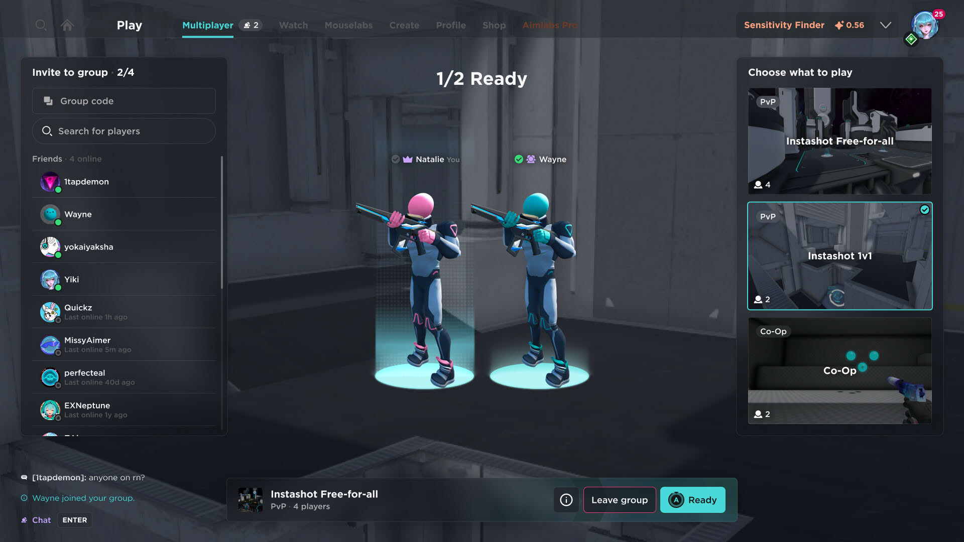 Screenshot for Aimlabs