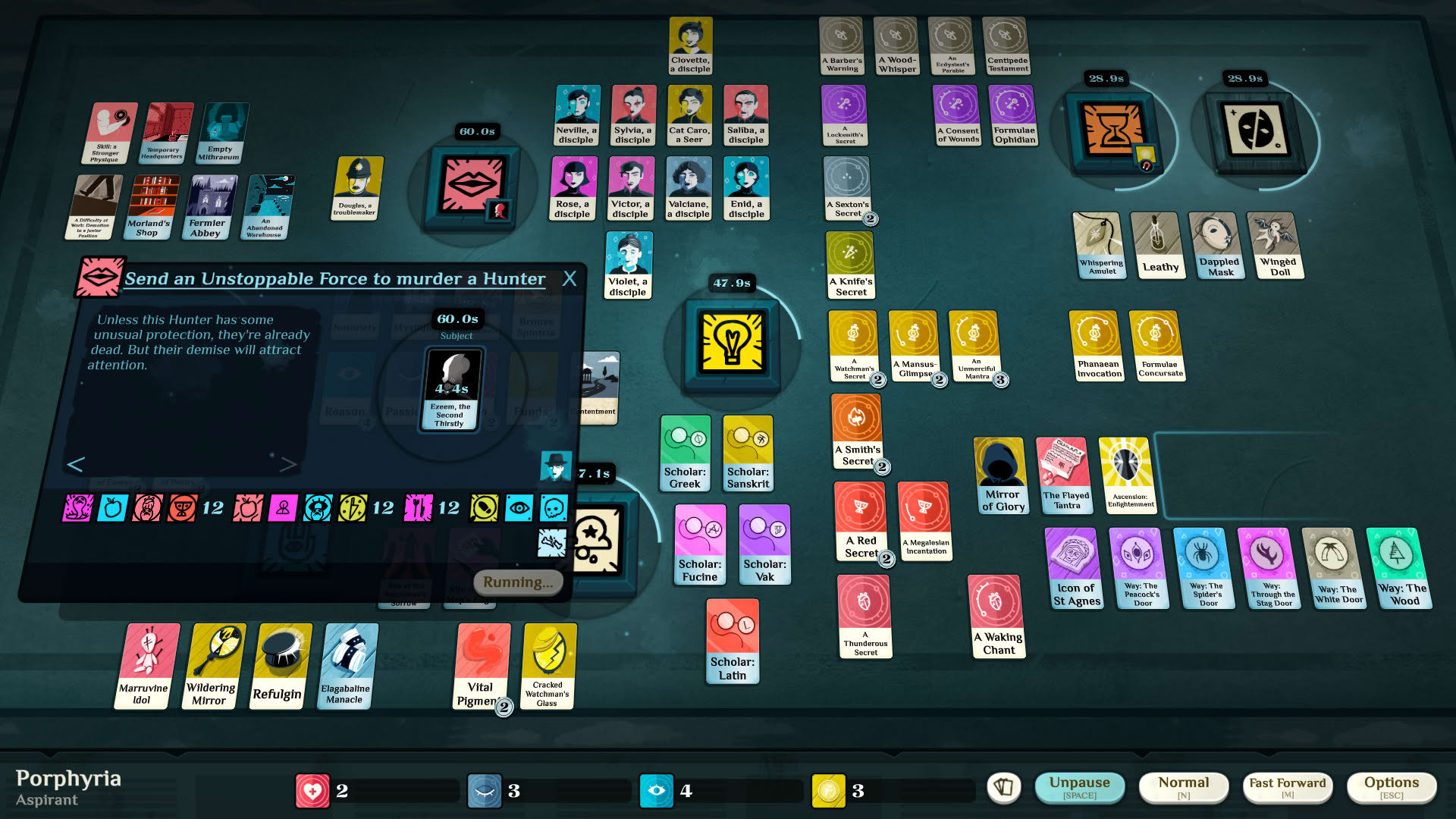 Screenshot for Cultist Simulator