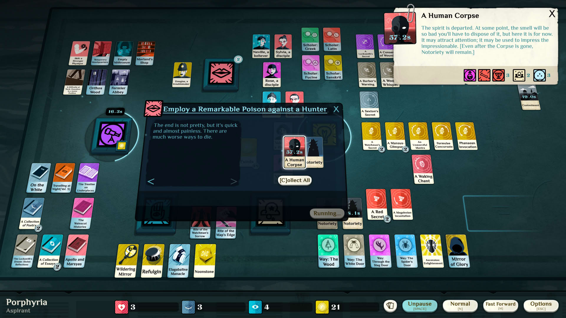Screenshot for Cultist Simulator