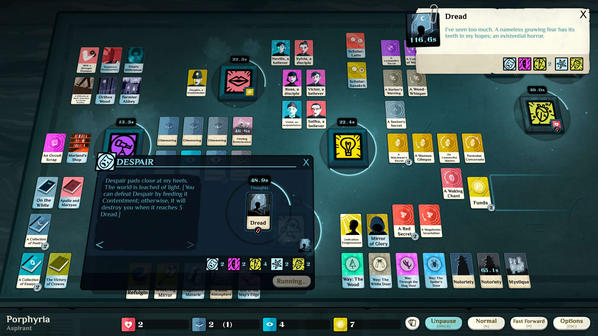 Screenshot for Cultist Simulator