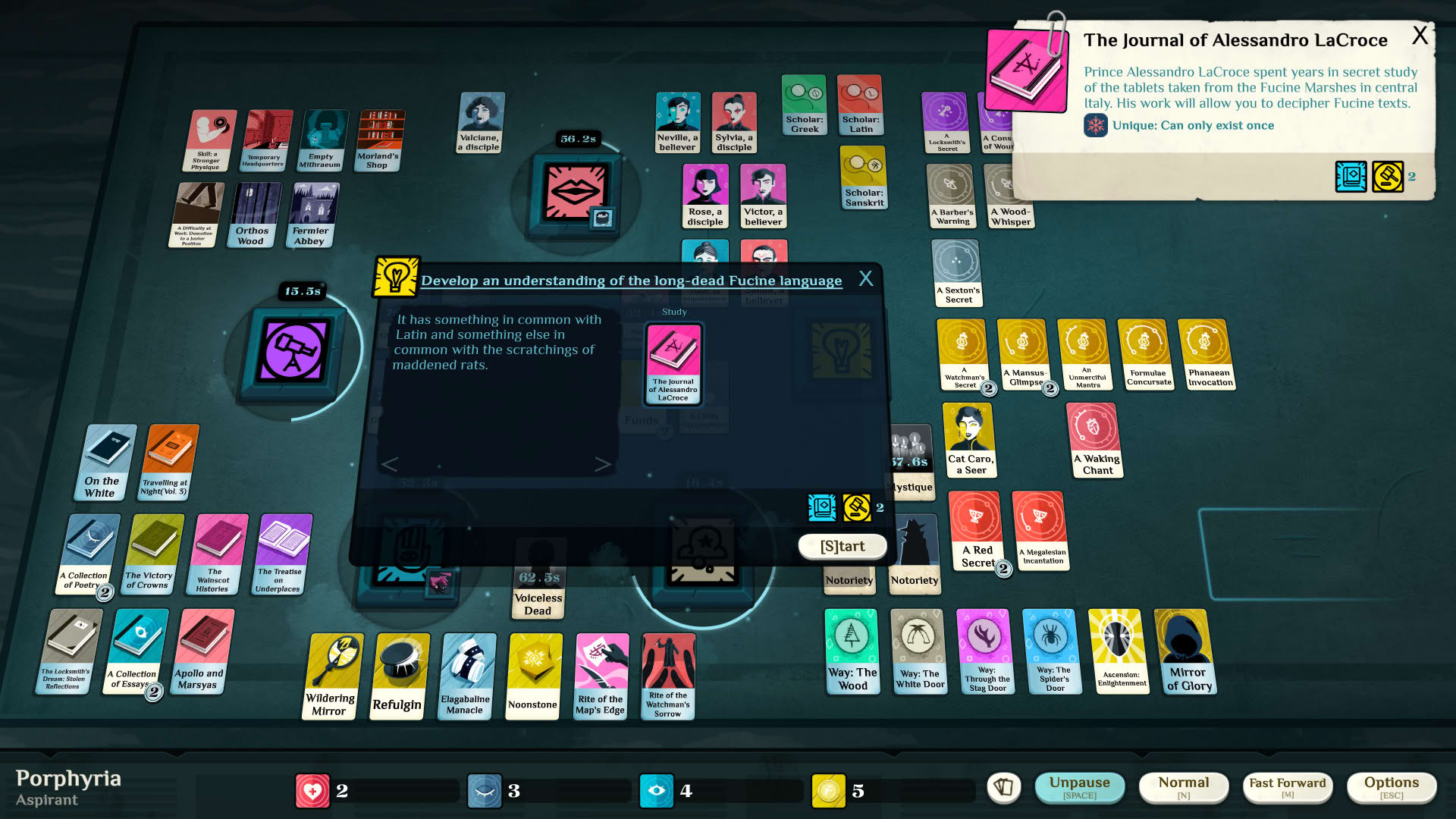Screenshot for Cultist Simulator