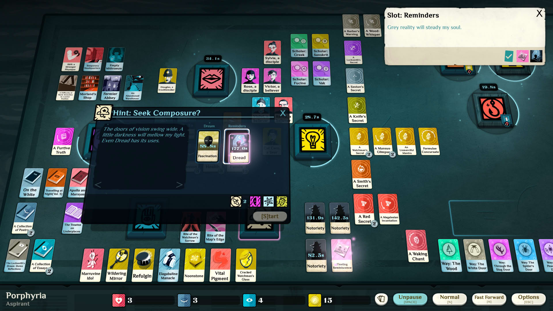 Screenshot for Cultist Simulator