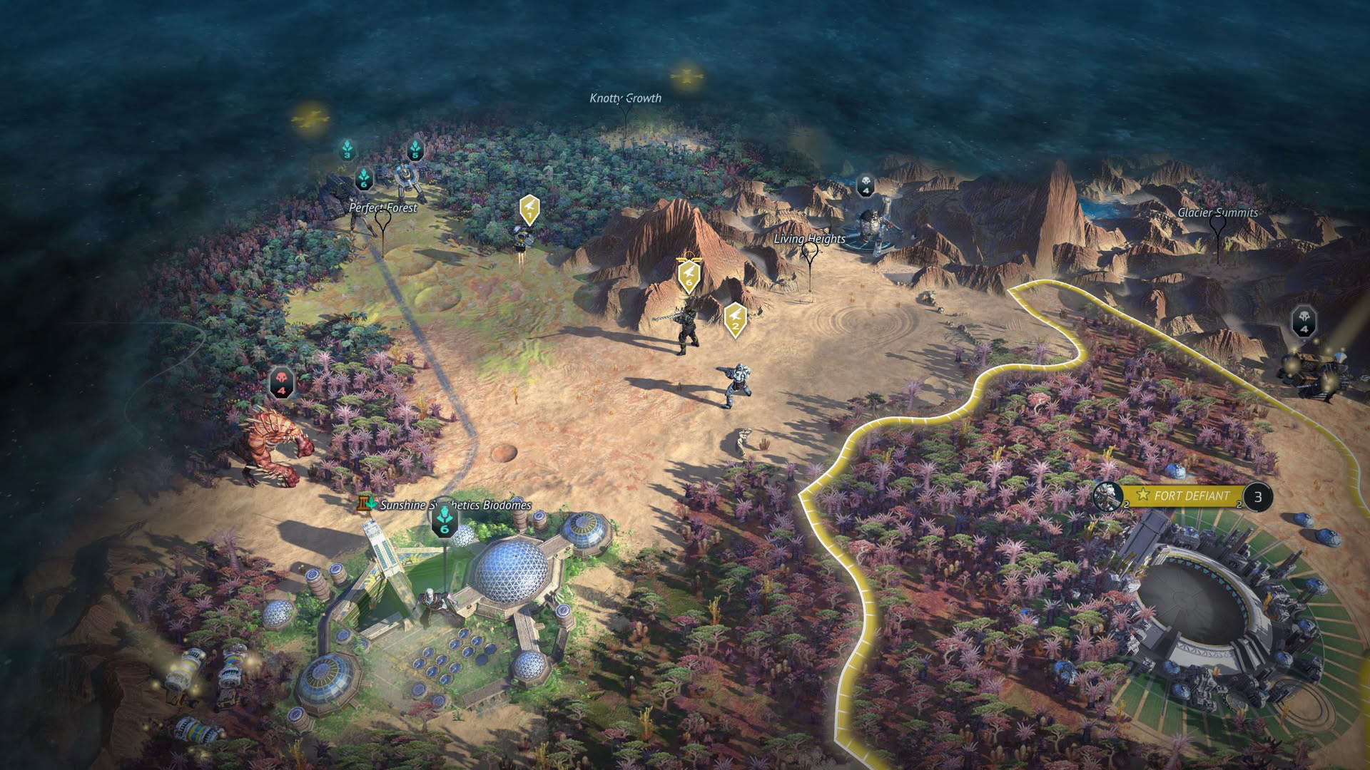 Screenshot for Age of Wonders: Planetfall
