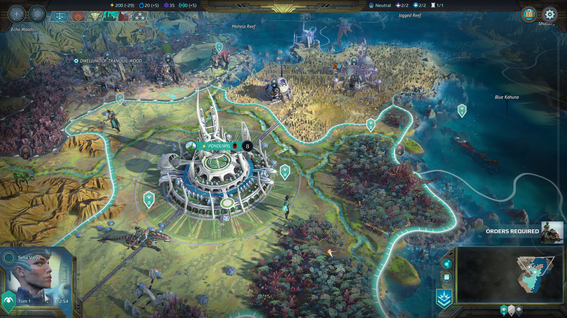 Screenshot for Age of Wonders: Planetfall