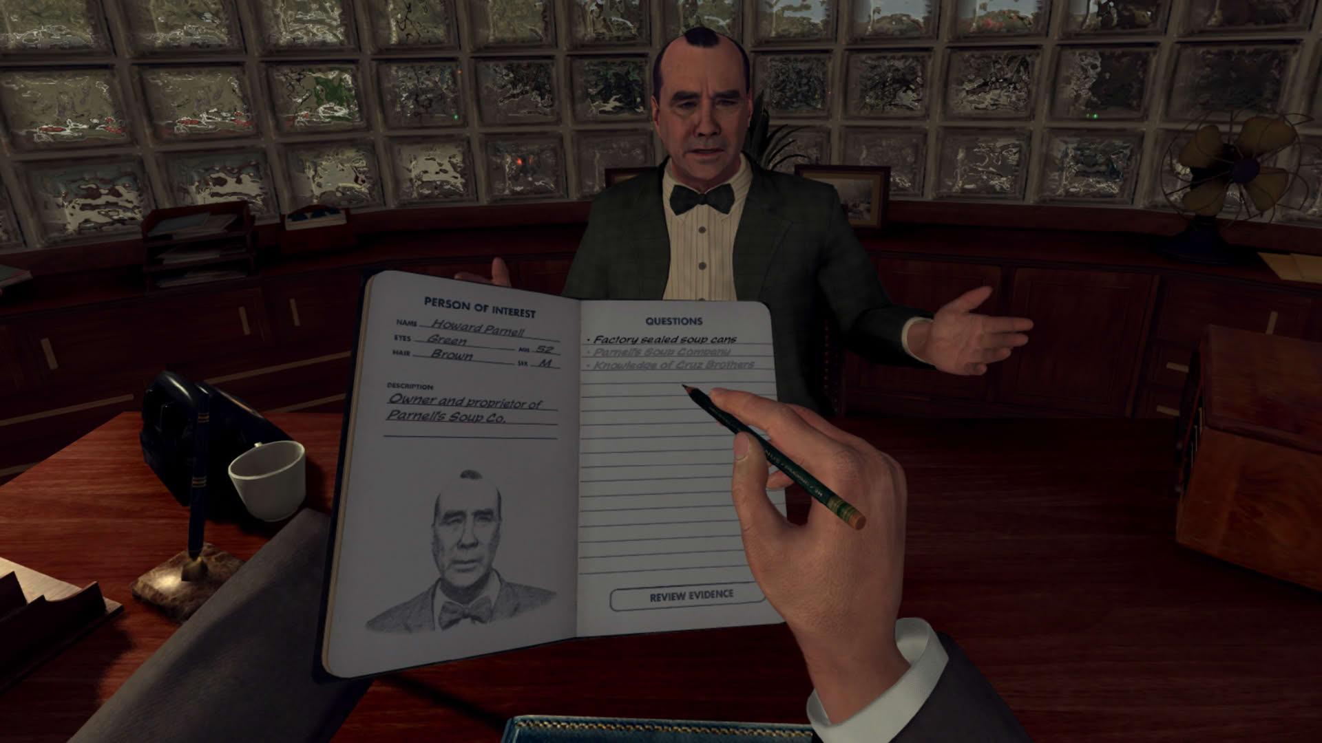 Screenshot for L.A. Noire: The VR Case Files