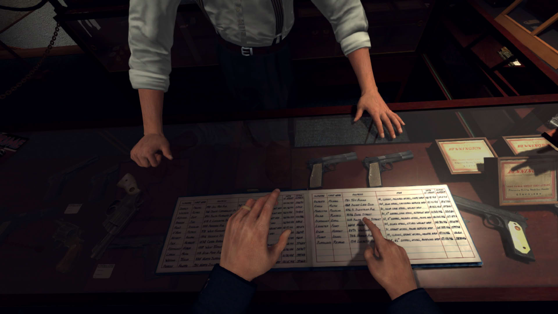 Screenshot for L.A. Noire: The VR Case Files