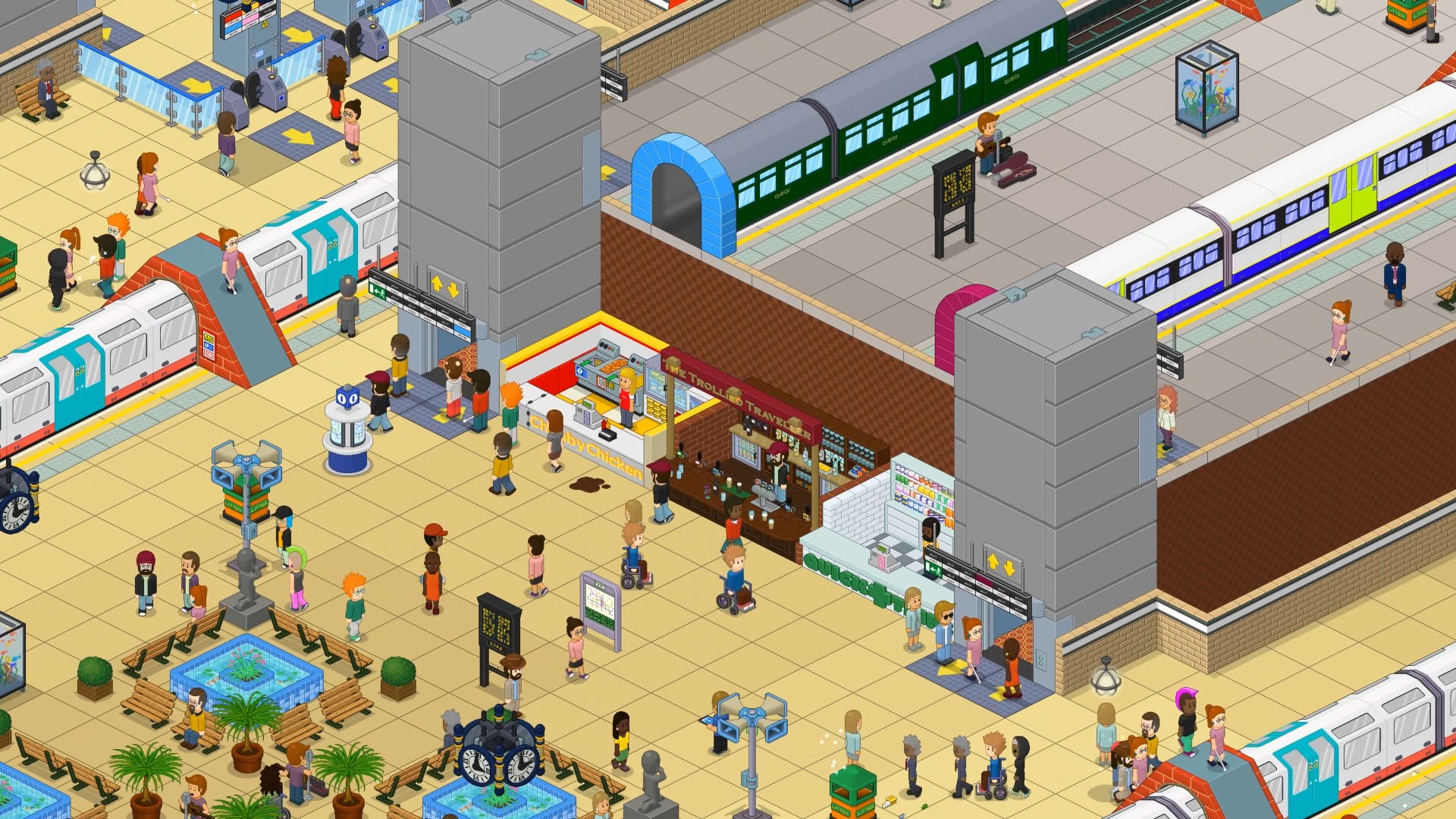 Screenshot for Overcrowd: A Commute 'Em Up