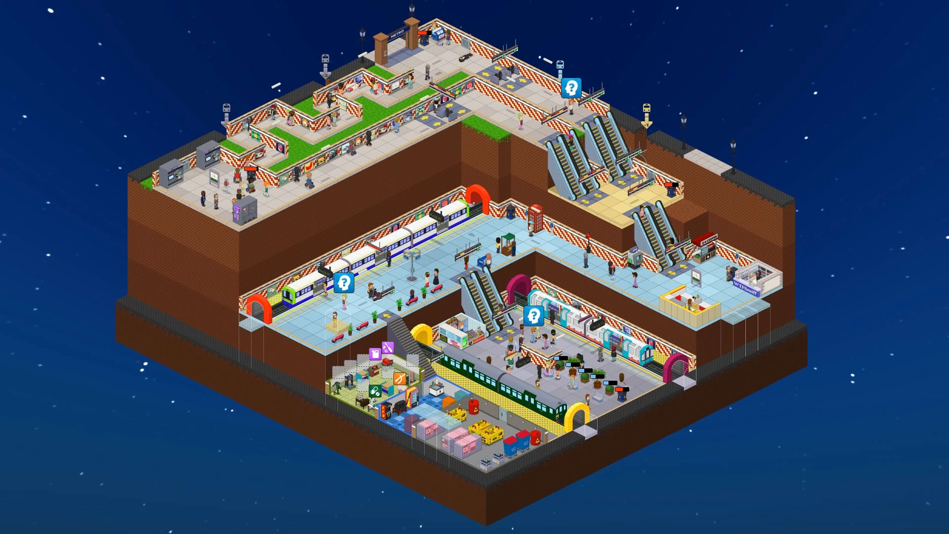 Screenshot for Overcrowd: A Commute 'Em Up