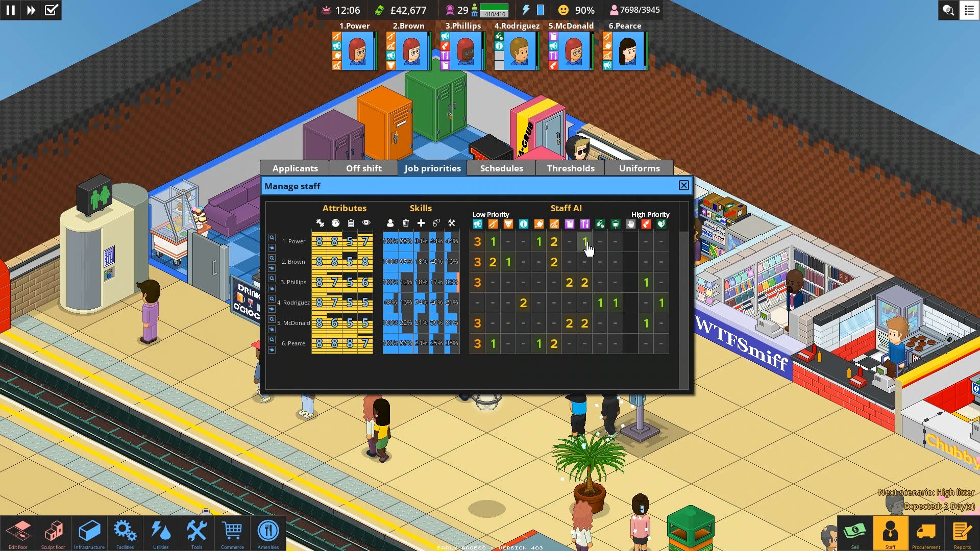Screenshot for Overcrowd: A Commute 'Em Up