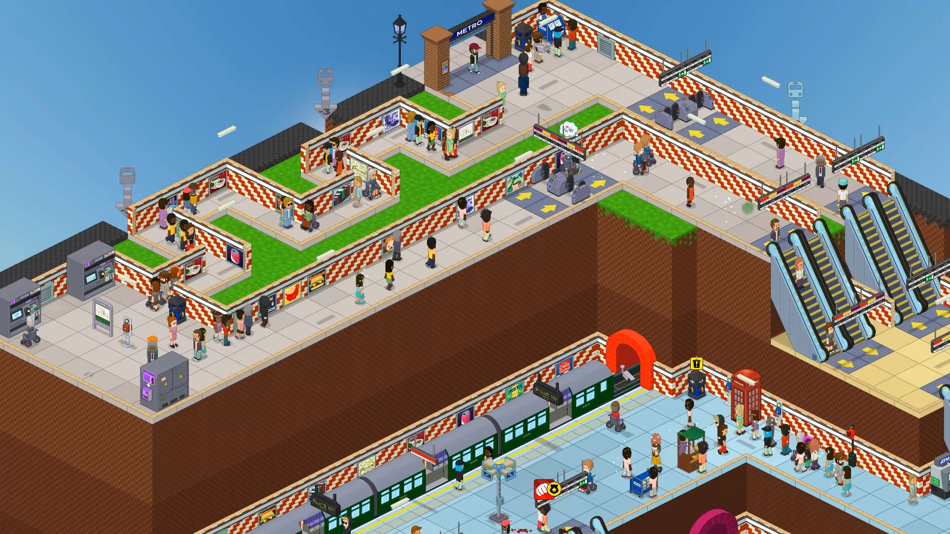 Screenshot for Overcrowd: A Commute 'Em Up