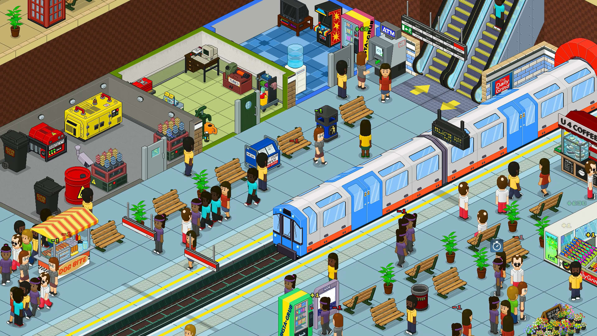 Screenshot for Overcrowd: A Commute 'Em Up