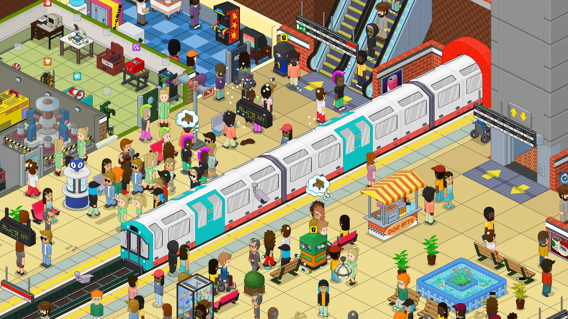 Screenshot for Overcrowd: A Commute 'Em Up