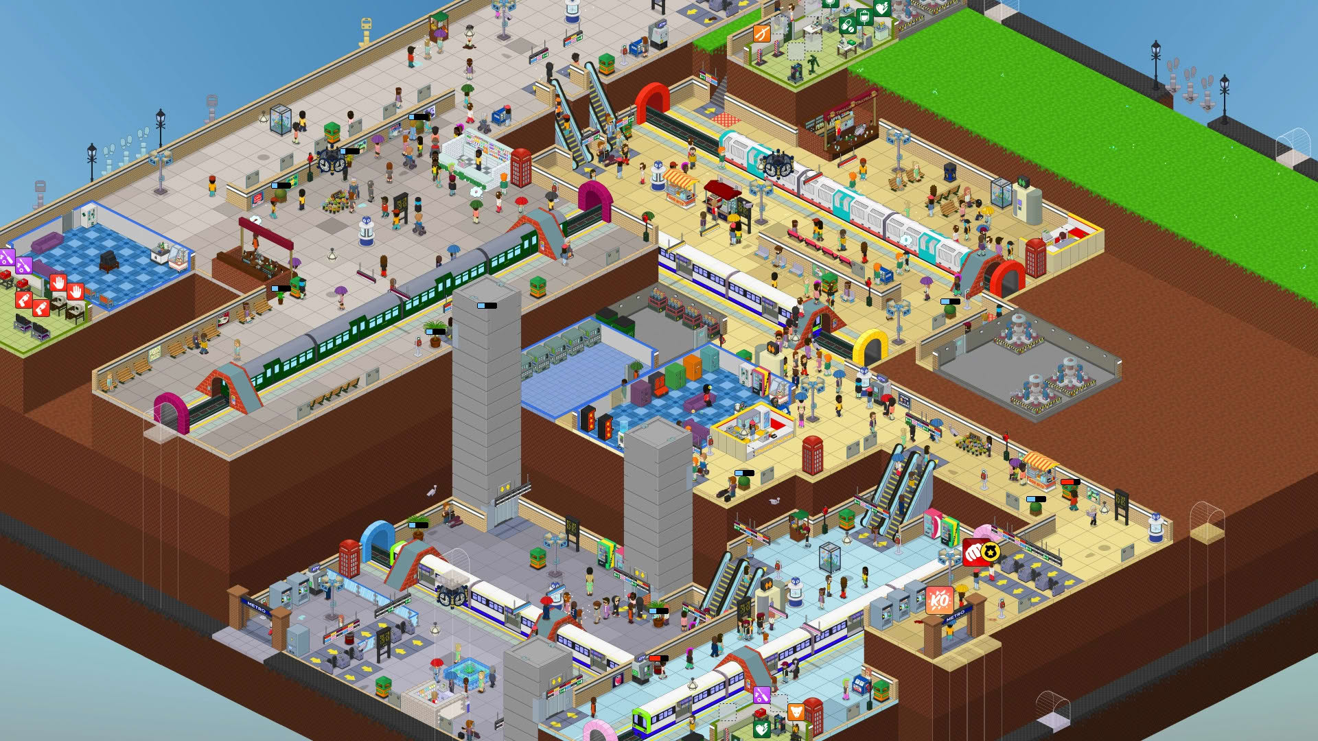 Screenshot for Overcrowd: A Commute 'Em Up