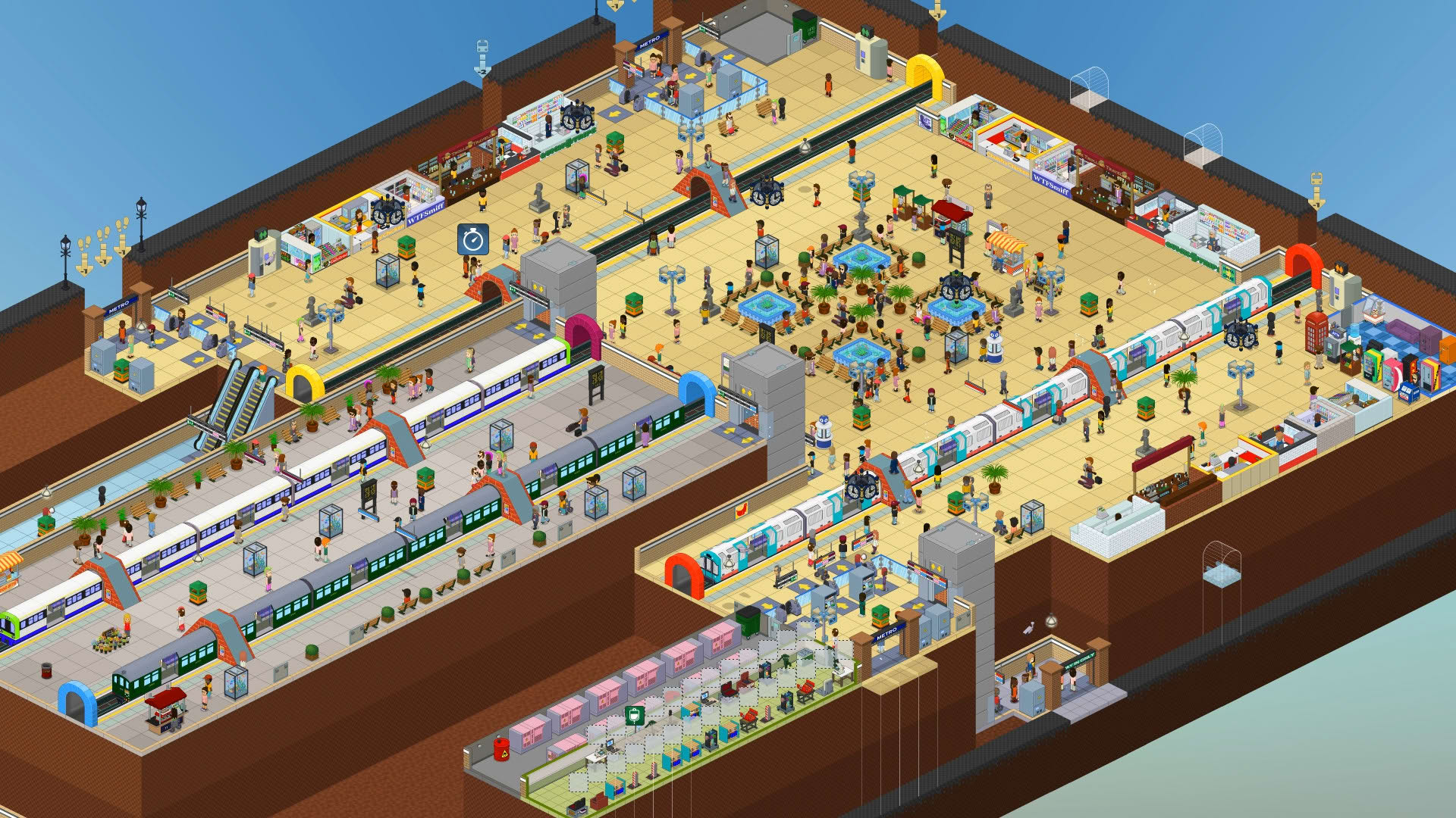 Screenshot for Overcrowd: A Commute 'Em Up