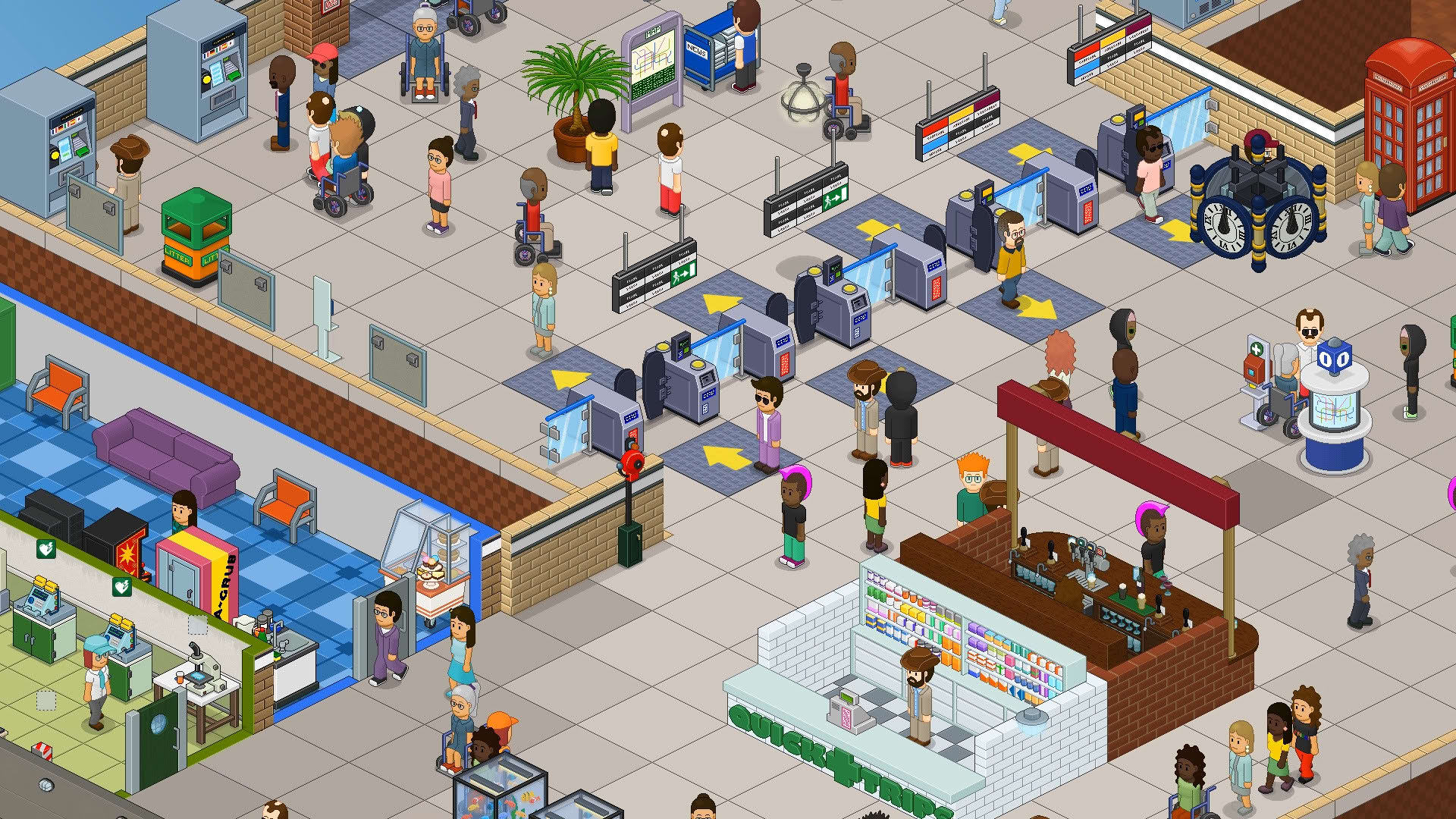 Screenshot for Overcrowd: A Commute 'Em Up