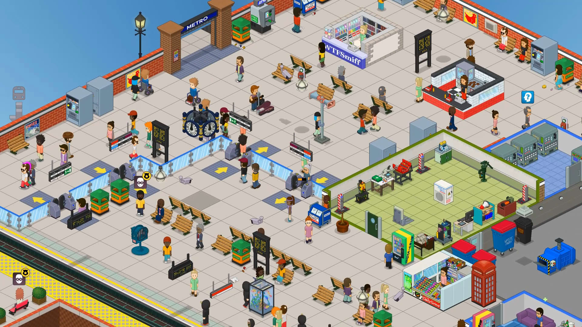 Screenshot for Overcrowd: A Commute 'Em Up