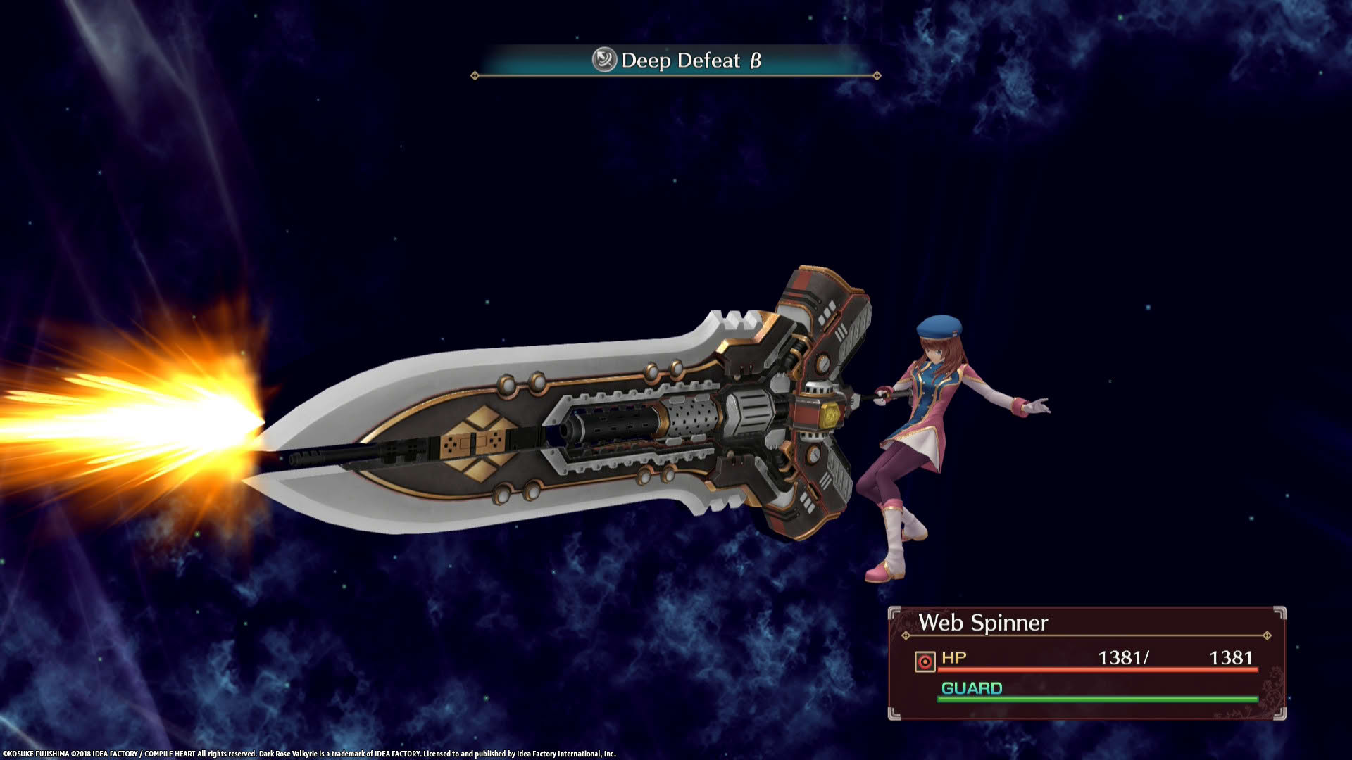 Screenshot for Dark Rose Valkyrie