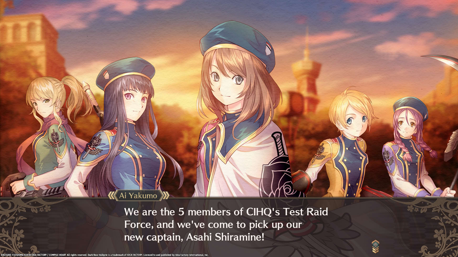 Screenshot for Dark Rose Valkyrie