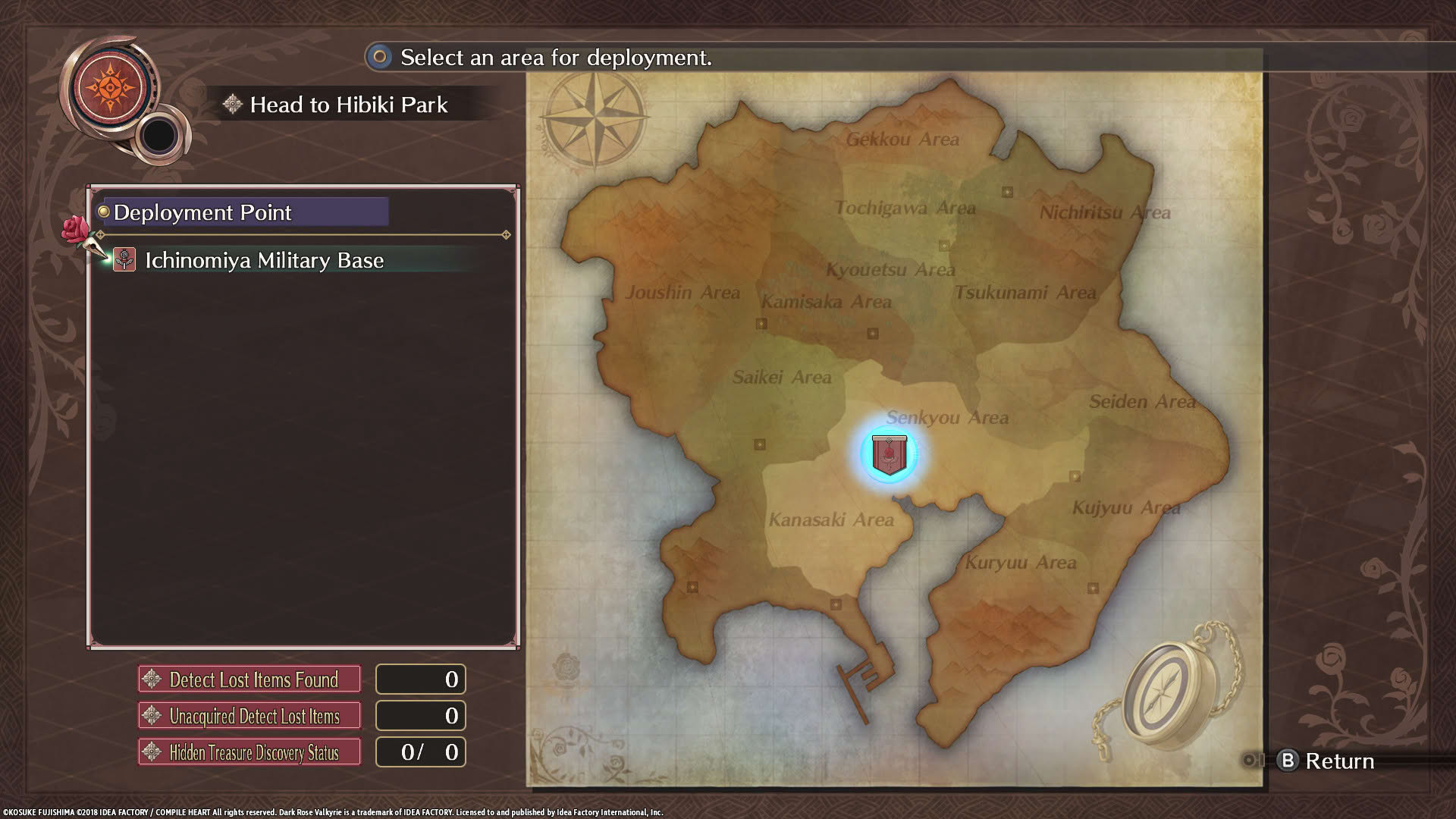 Screenshot for Dark Rose Valkyrie