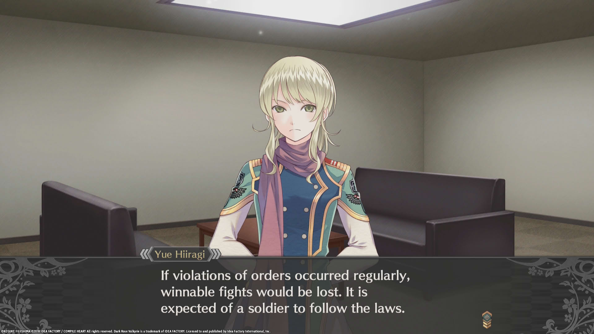 Screenshot for Dark Rose Valkyrie