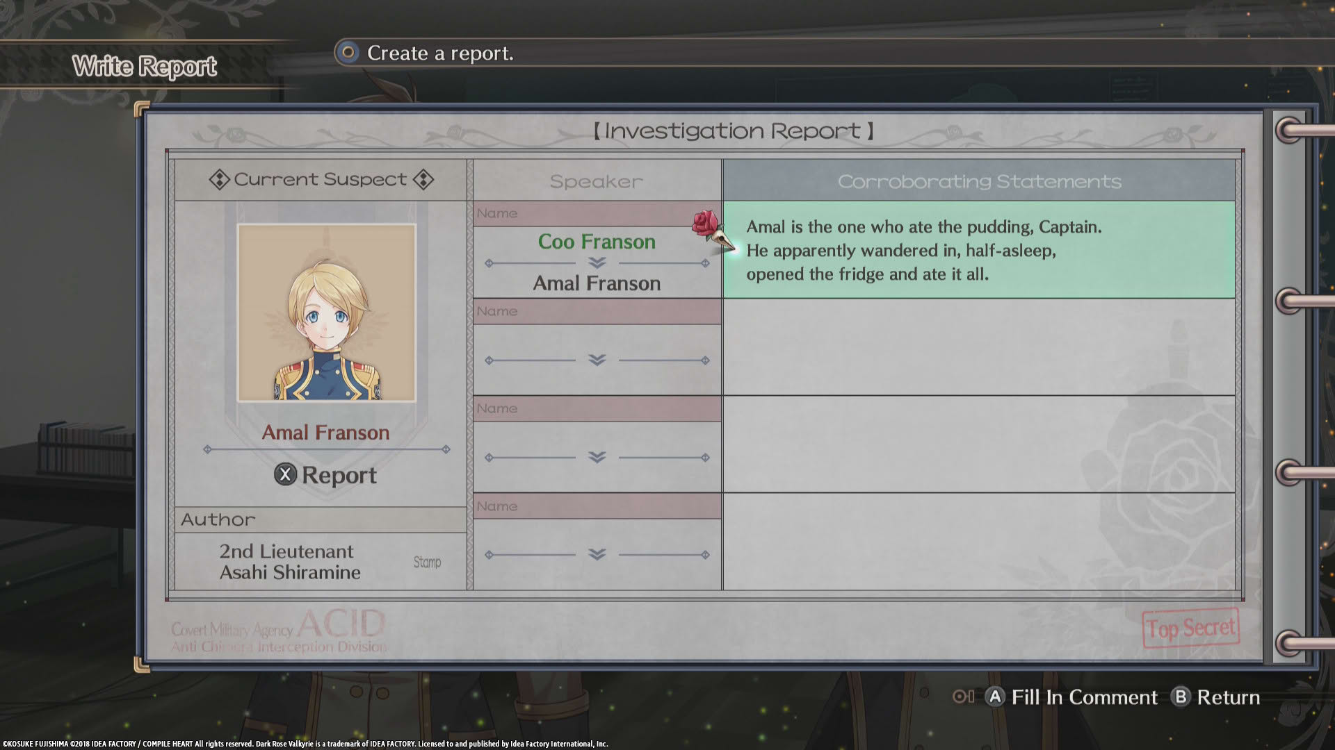 Screenshot for Dark Rose Valkyrie