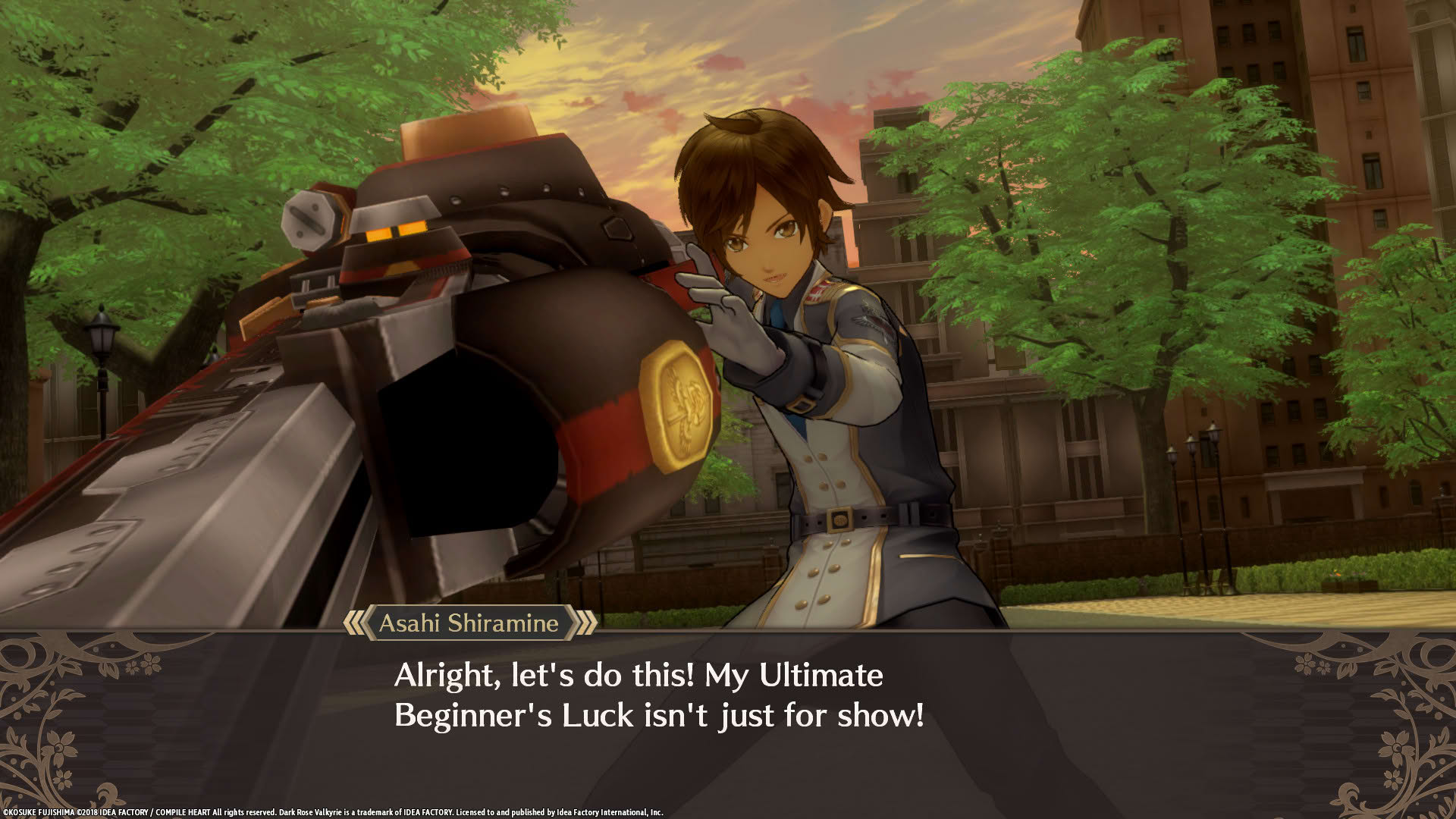 Screenshot for Dark Rose Valkyrie