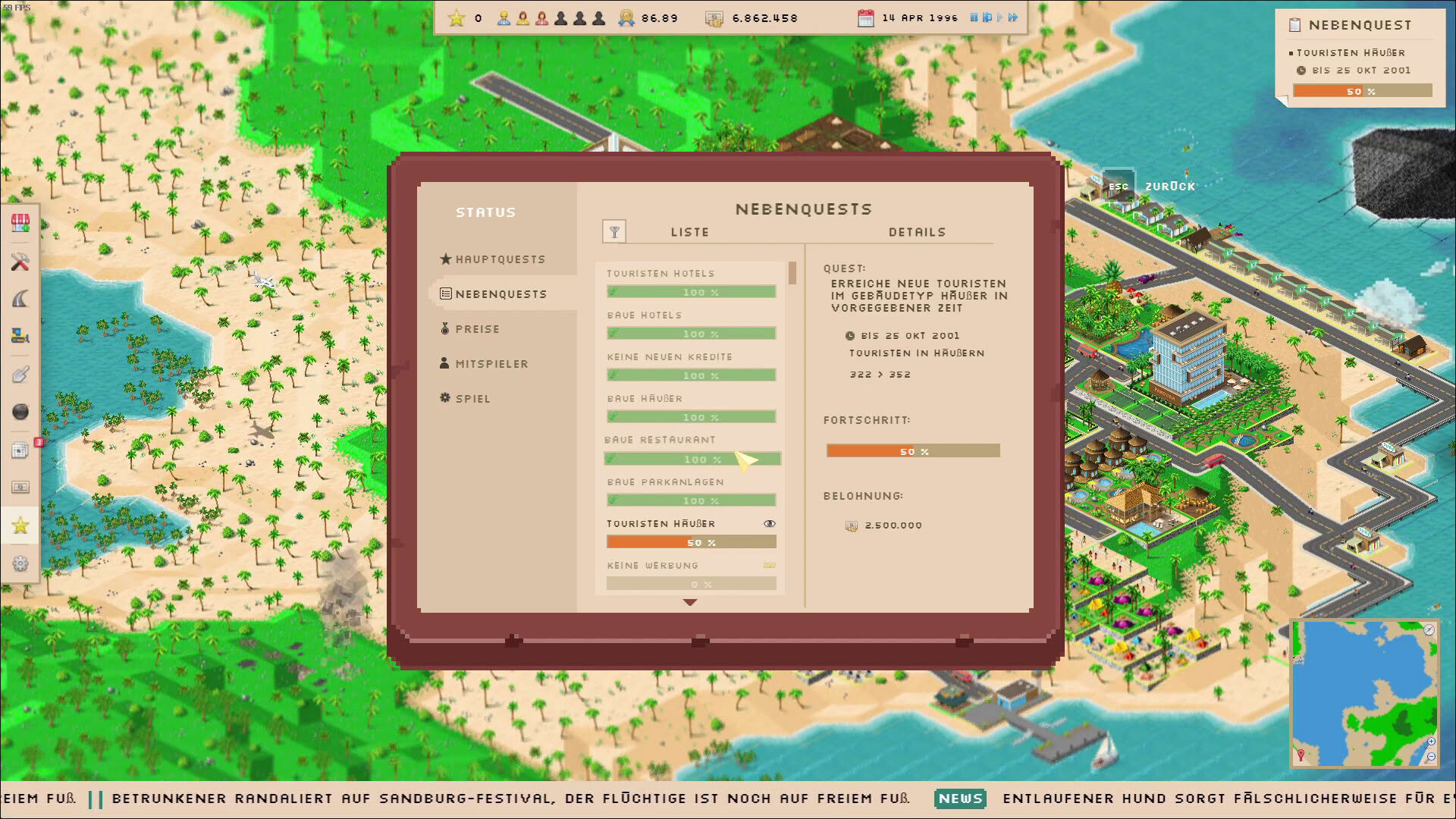Screenshot for Summer Islands