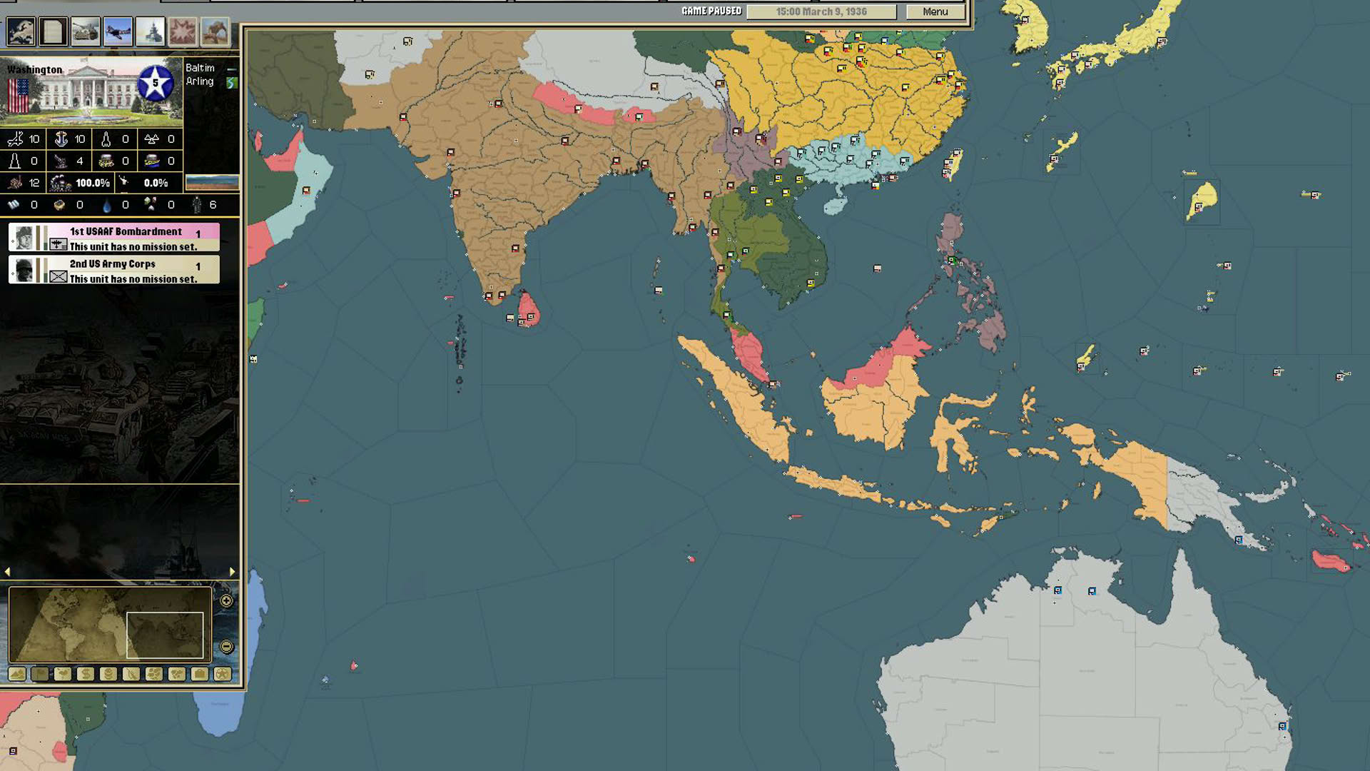 Screenshot for Darkest Hour: A Hearts of Iron Game