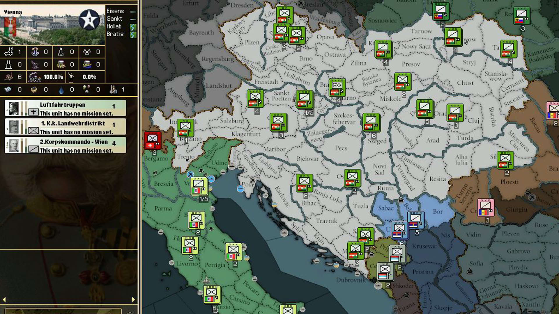 Screenshot for Darkest Hour: A Hearts of Iron Game