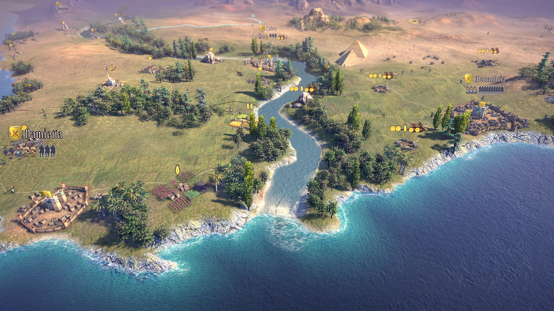 Screenshot for Knights of Honor II: Sovereign