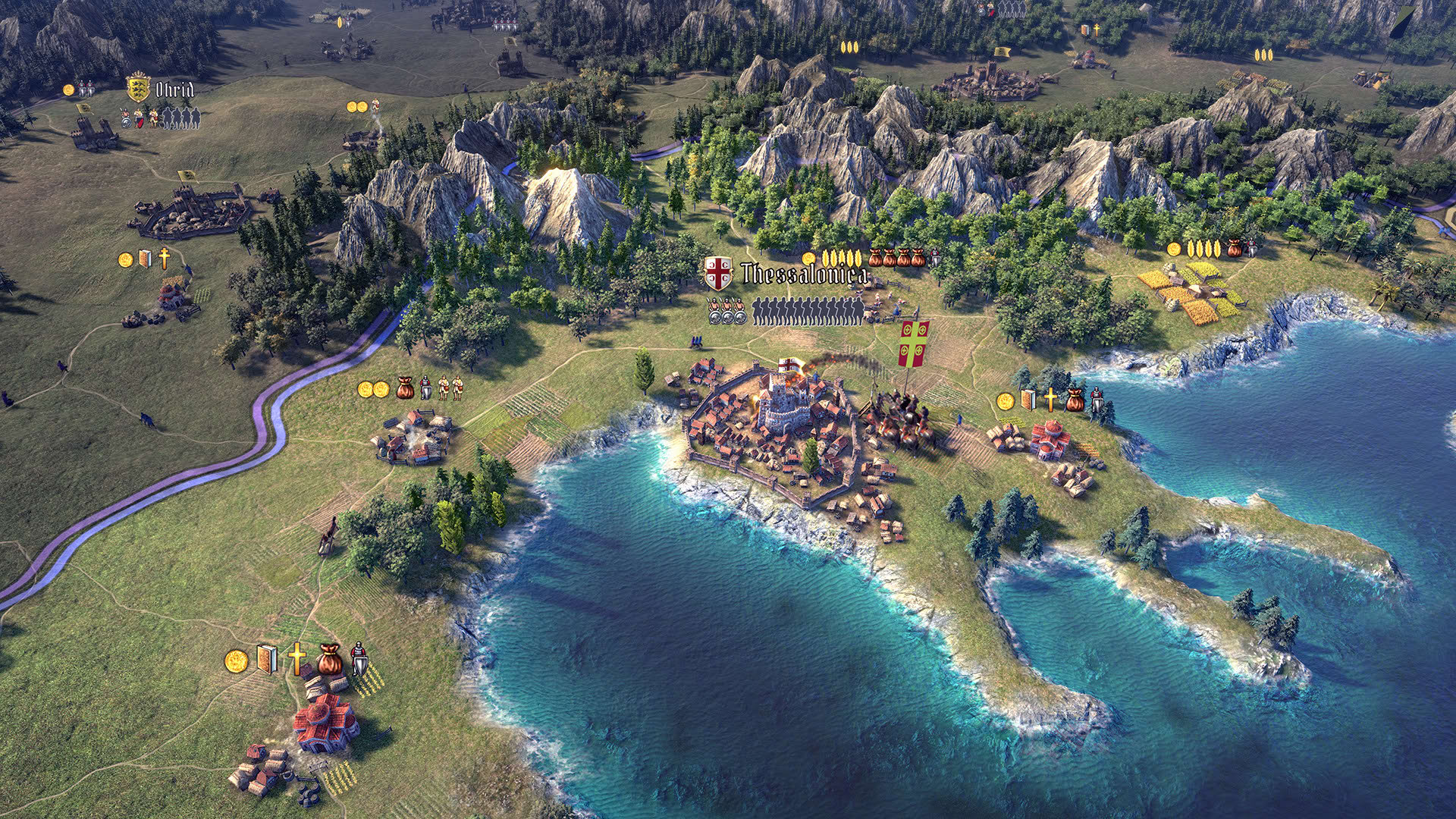 Screenshot for Knights of Honor II: Sovereign