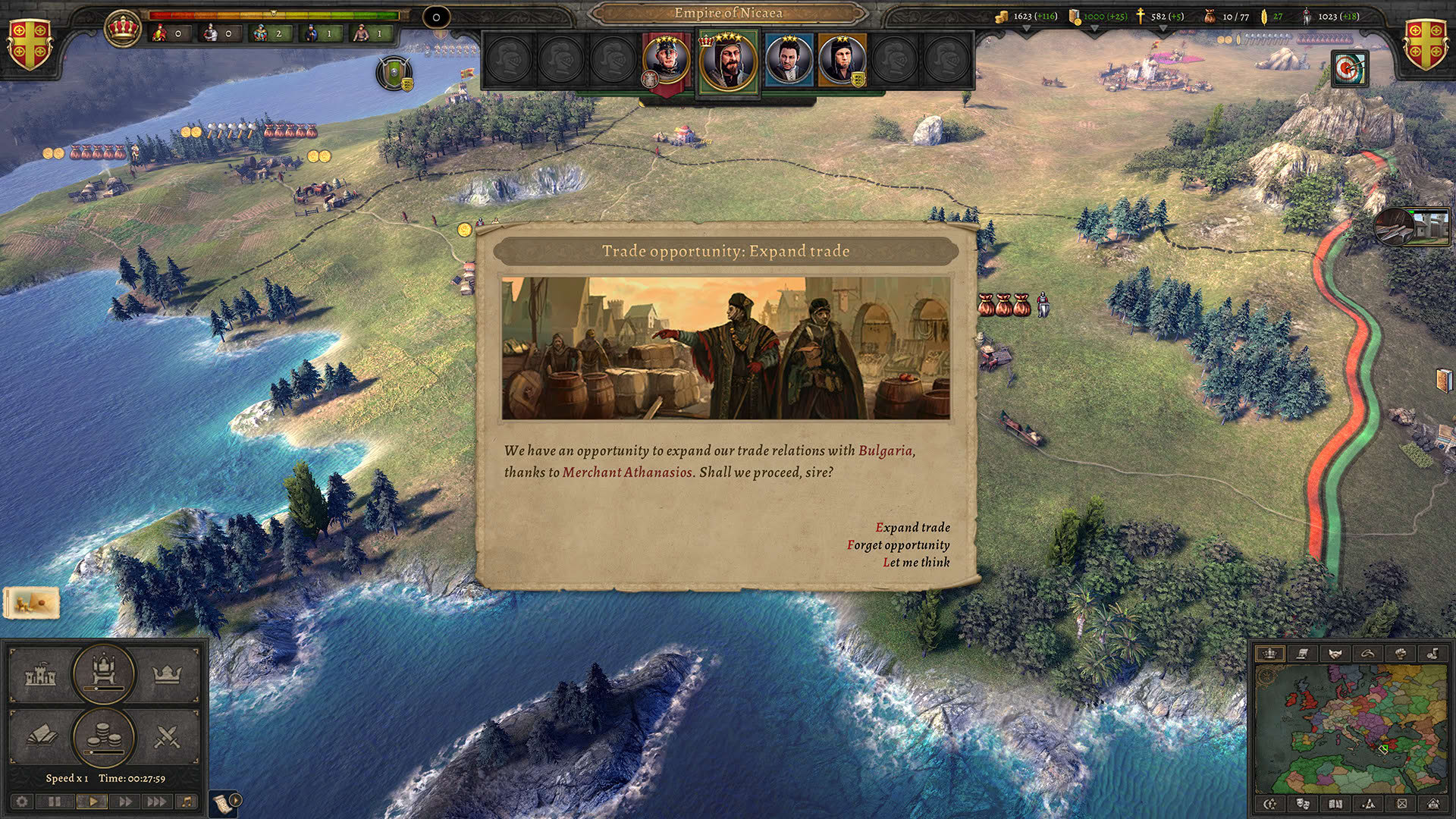 Screenshot for Knights of Honor II: Sovereign