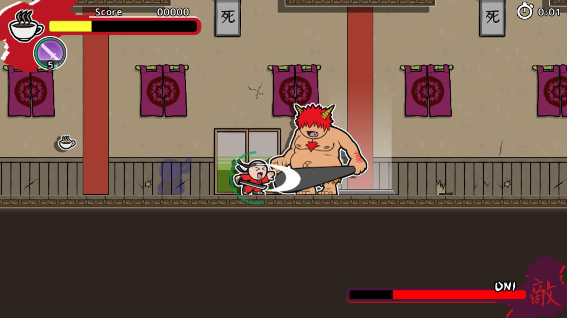 Screenshot for Super Hyperactive Ninja