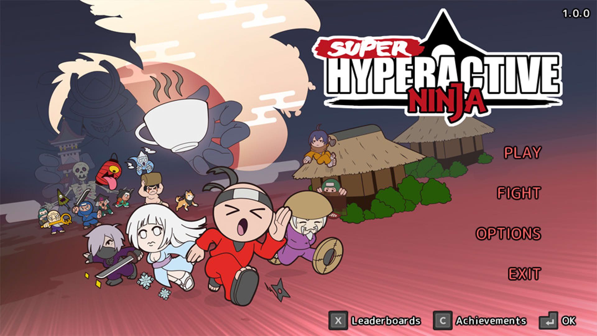 Screenshot for Super Hyperactive Ninja