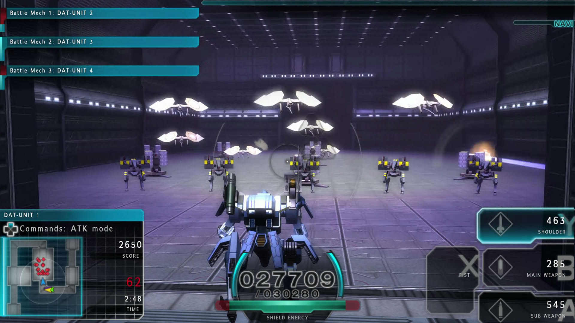 Screenshot for Assault Gunners HD Edition