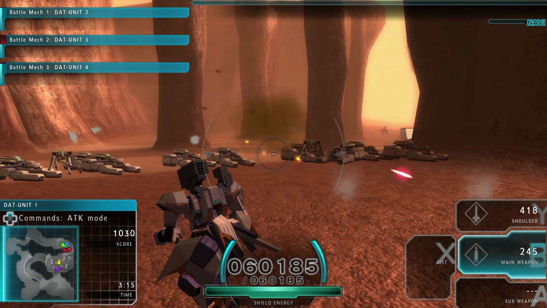 Screenshot for Assault Gunners HD Edition