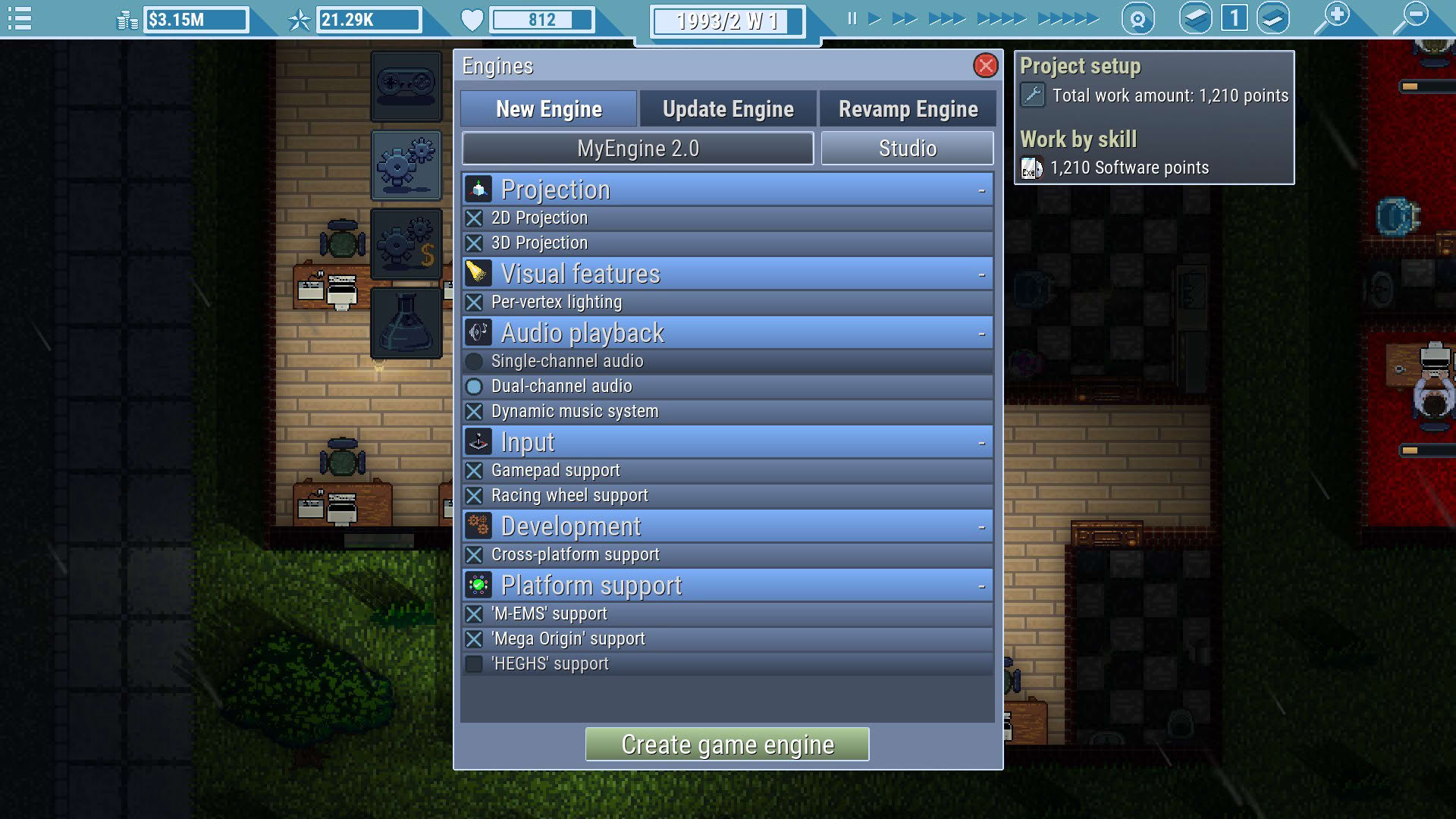 Screenshot for Game Dev Studio