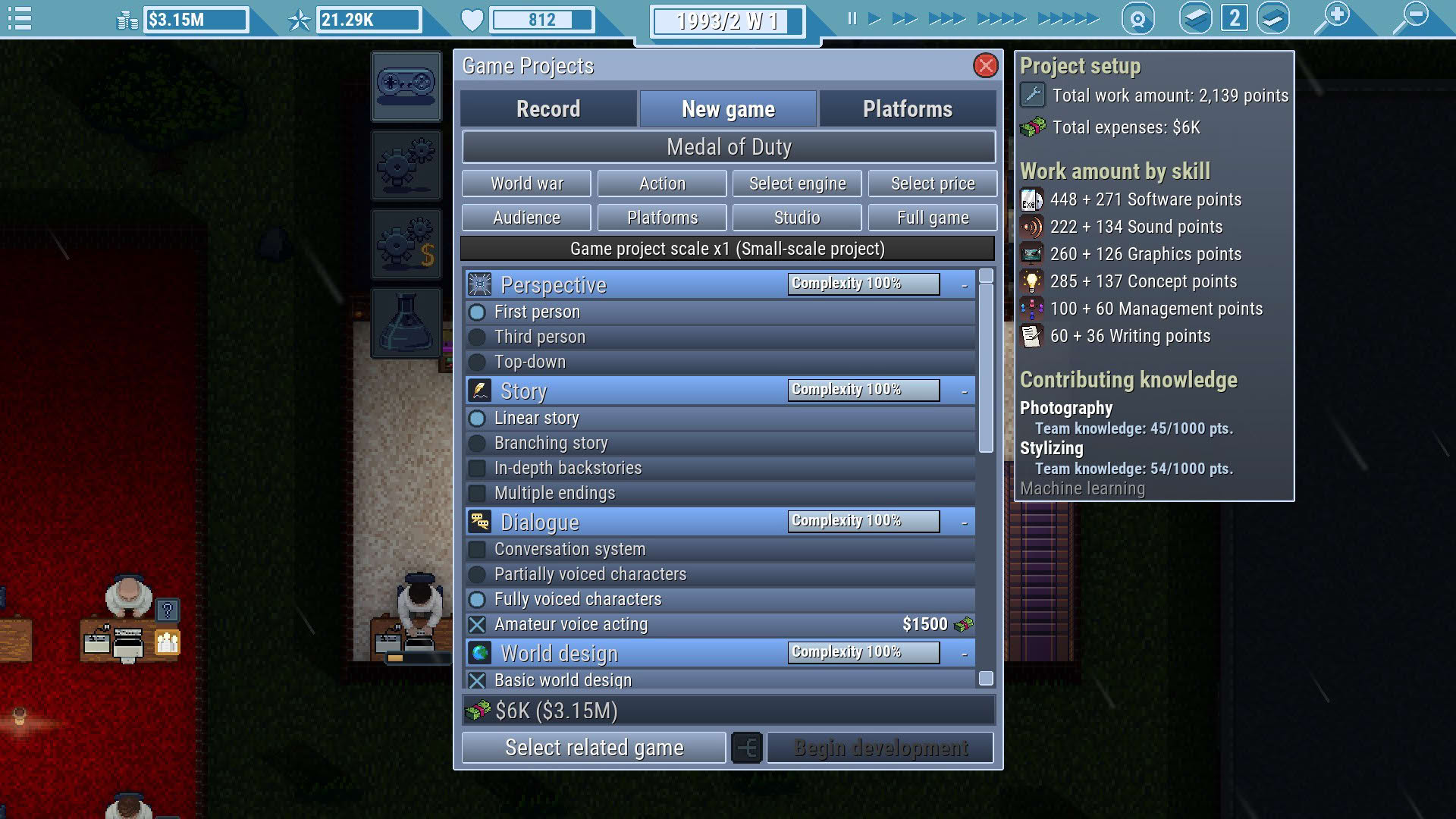 Screenshot for Game Dev Studio