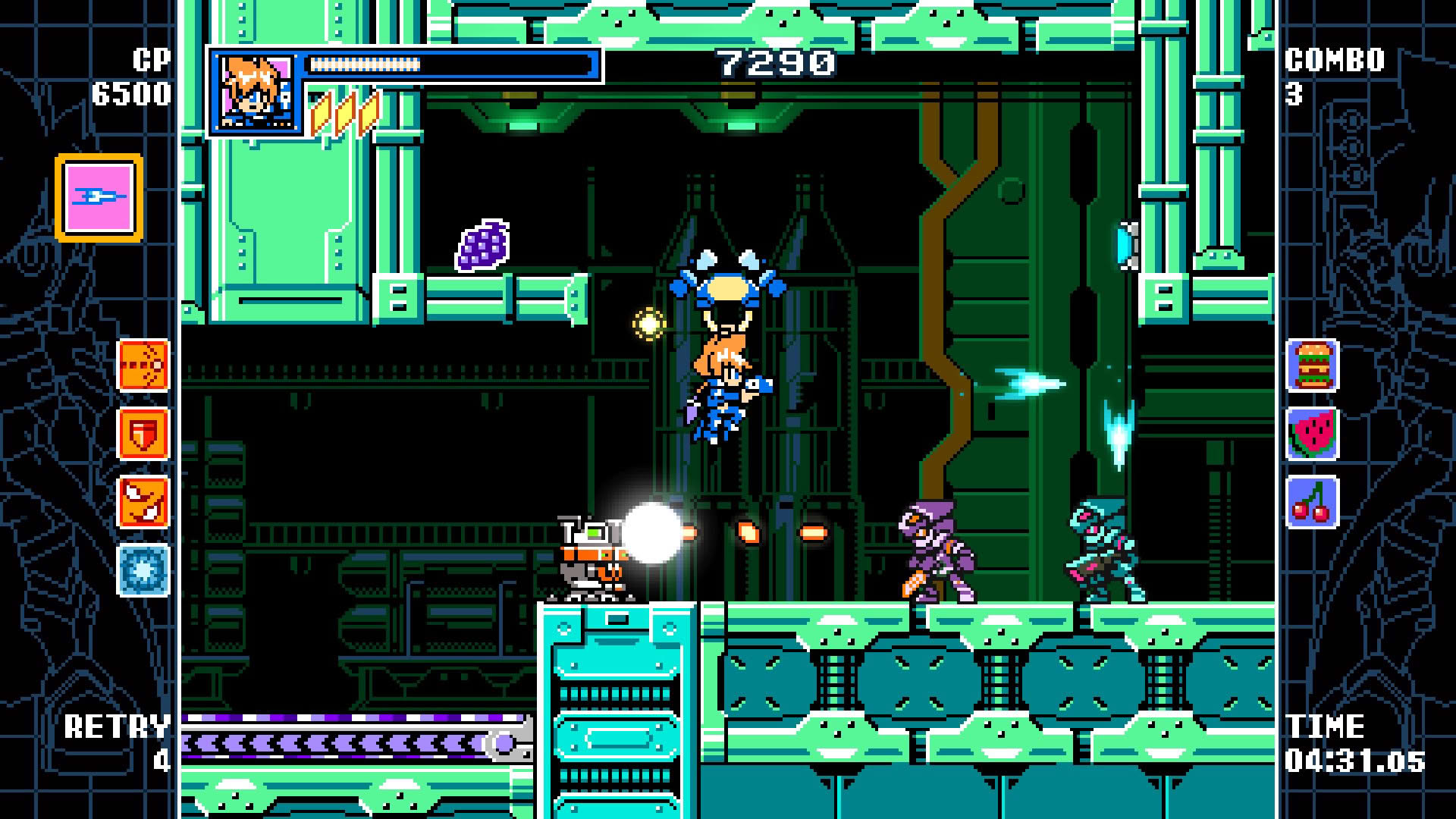 Screenshot for Mighty Gunvolt Burst