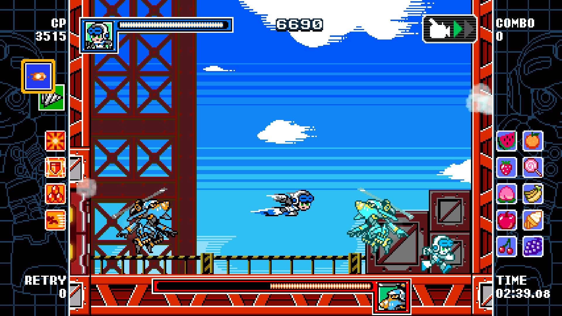 Screenshot for Mighty Gunvolt Burst