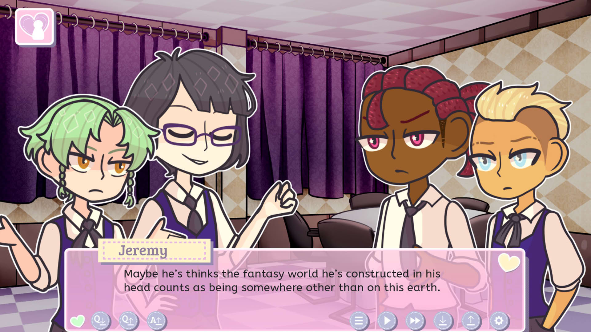 Screenshot for XOXO Blood Droplets