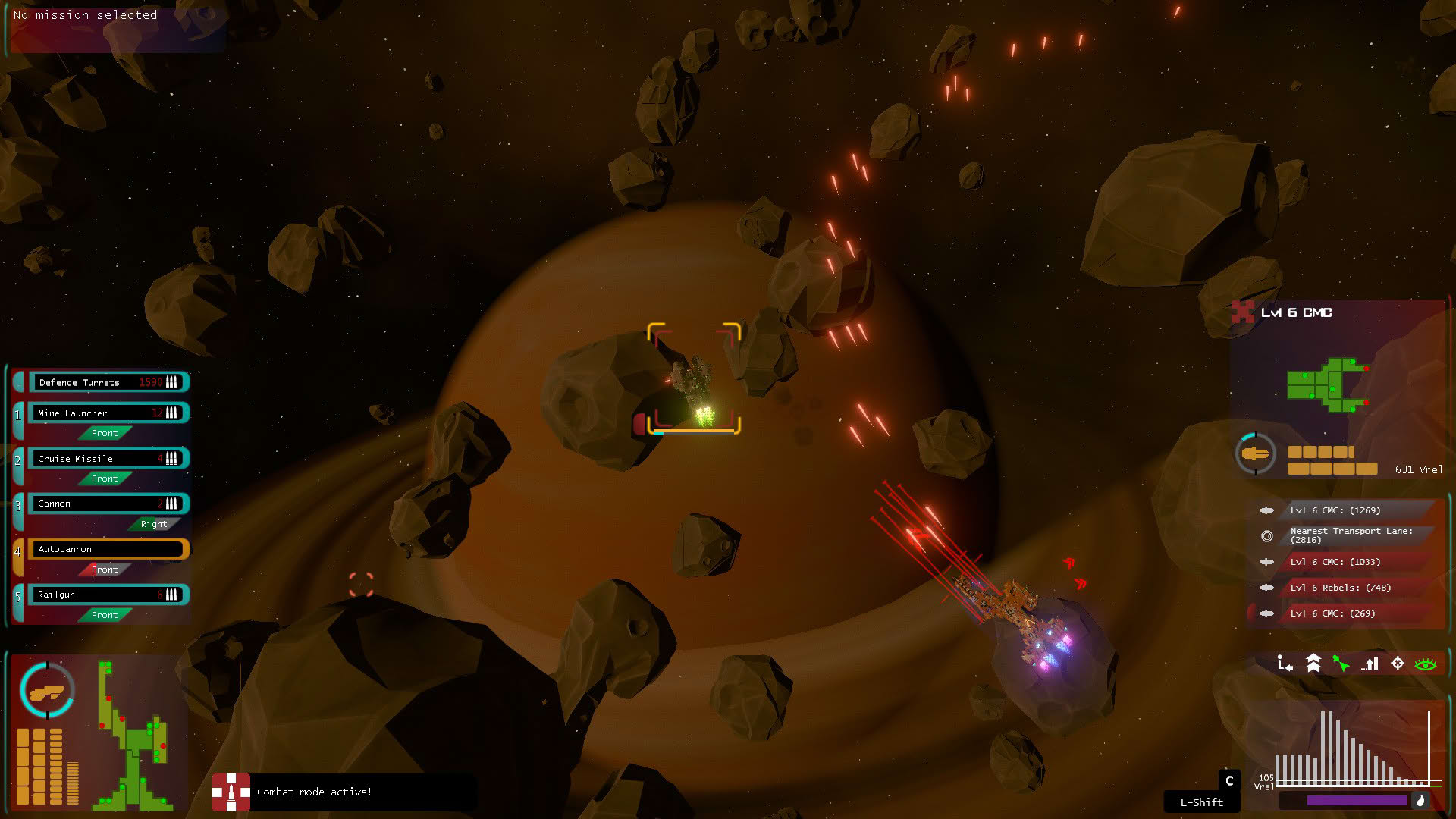 Screenshot for Landinar: Into the Void