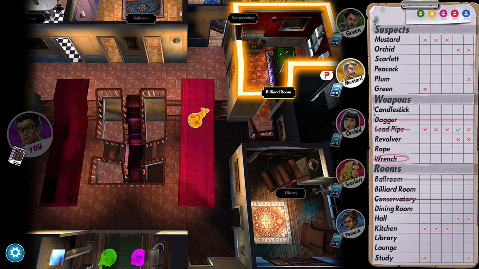 Screenshot for Clue/Cluedo: Classic